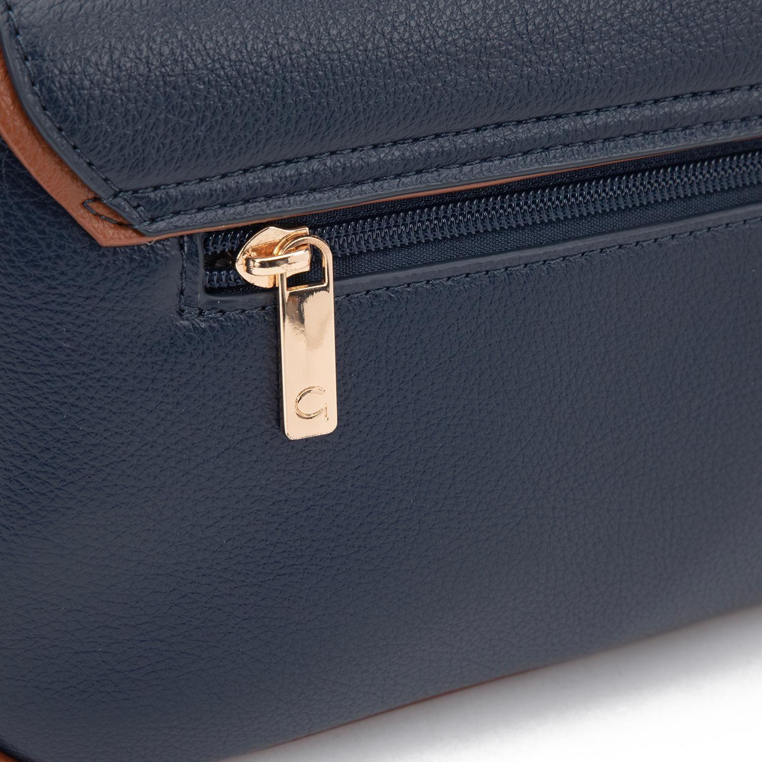 Cartera mujer Gacel marino bandolera grande-7