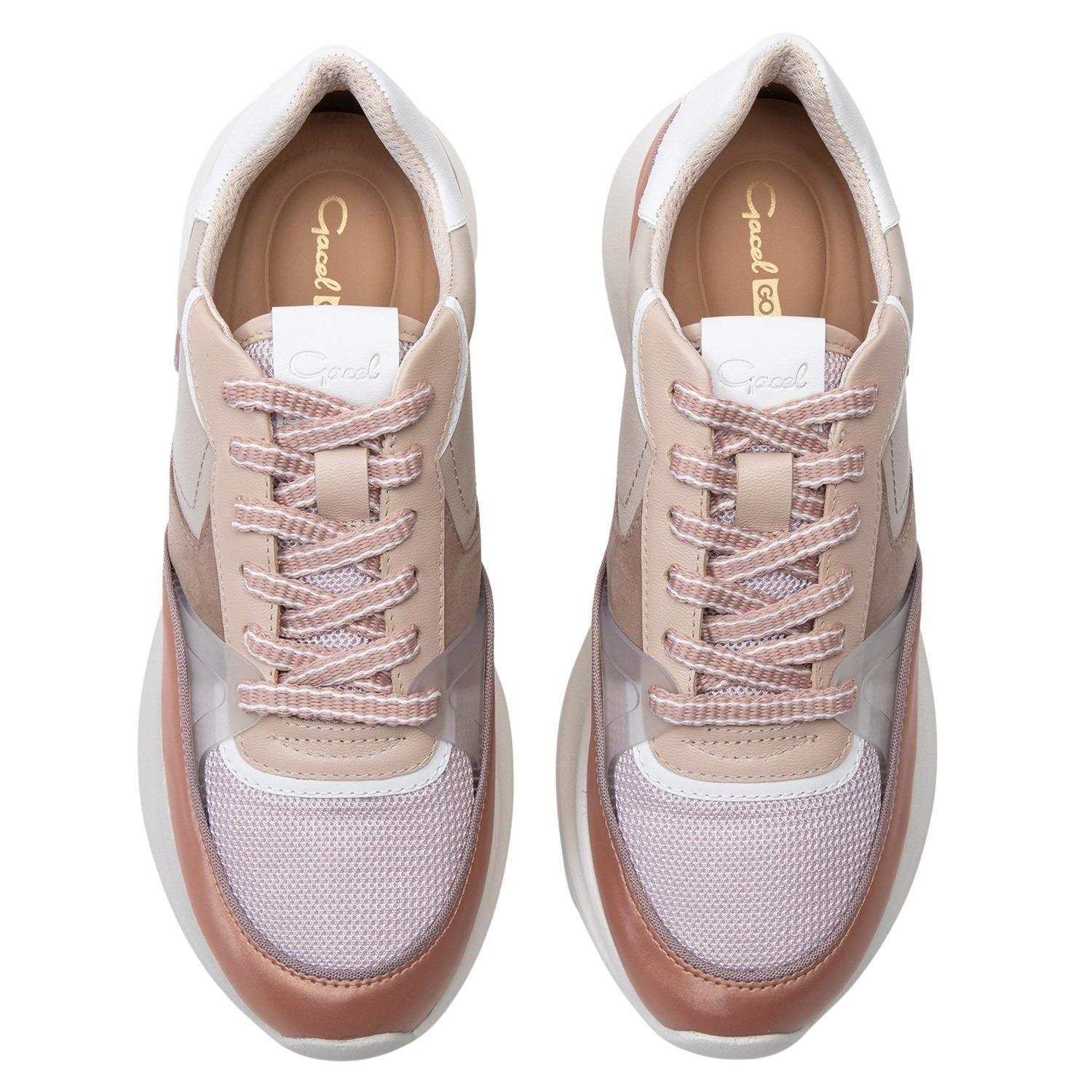 Zapatilla mujer Gacel rosado Sina 0658454-3