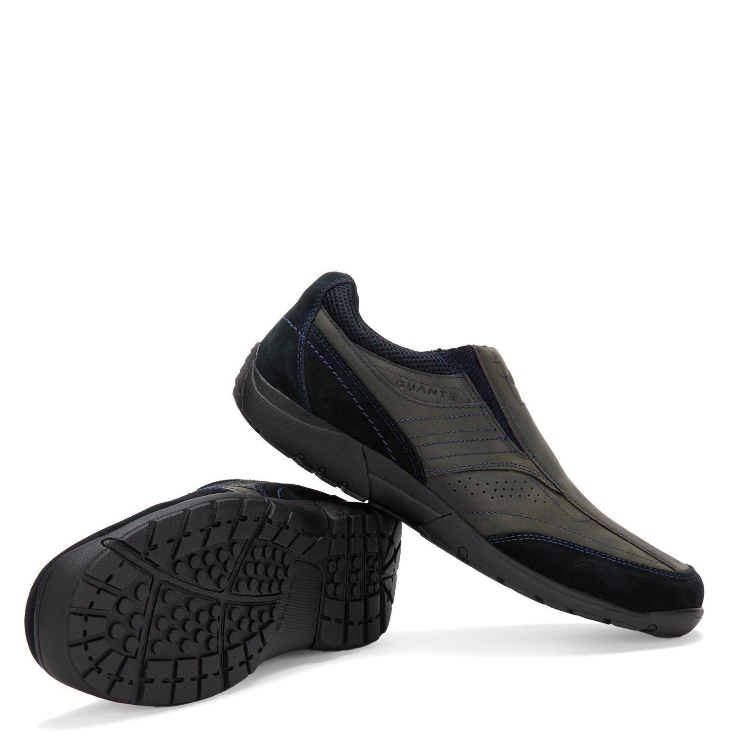 Zapato de cuero hombre Guante azul Vancouver-3
