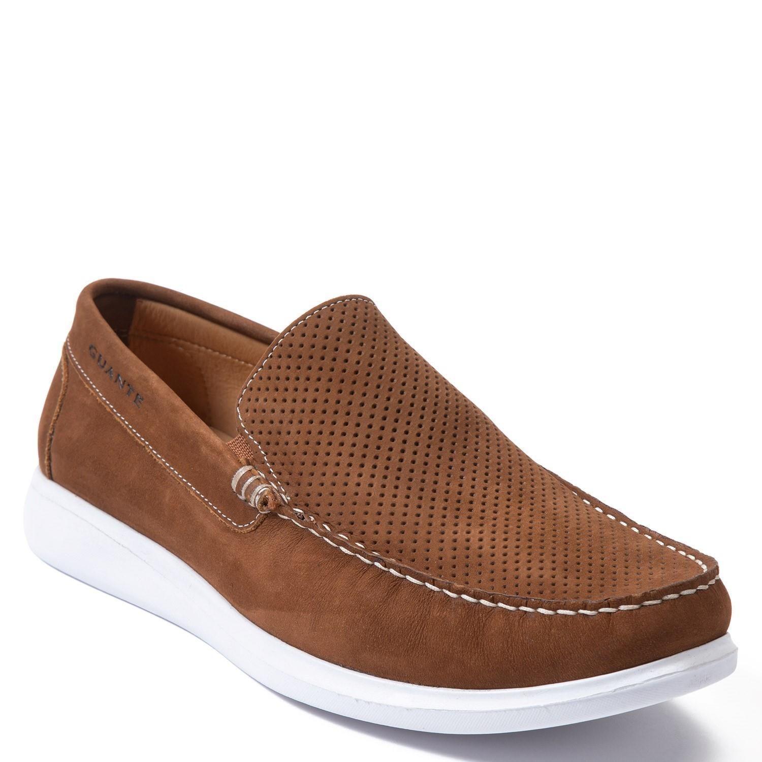 Mocasin de cuero hombre Guante Tostado Cannes 0034813-2
