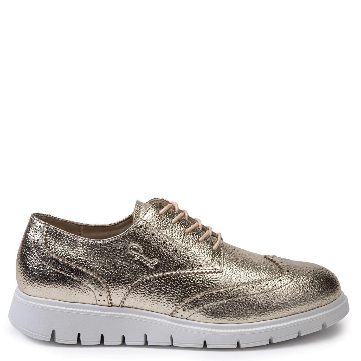 Zapato de cuero mujer Gacel Dorado Itati 0658867-0