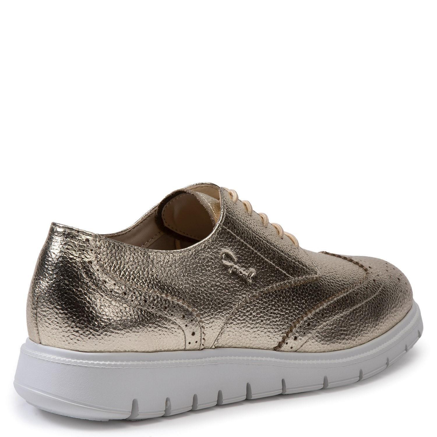 Zapato de cuero mujer Gacel Dorado Itati 0658867-4
