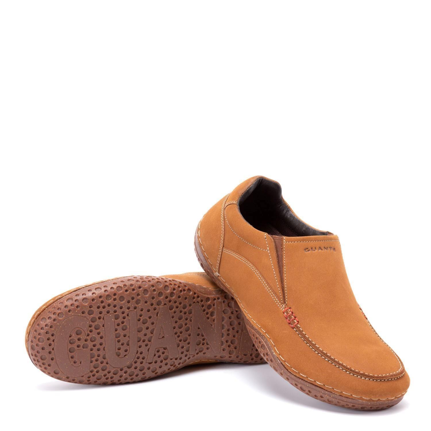 Zapato de cuero hombre Guante Camel Comanche 0034966-2