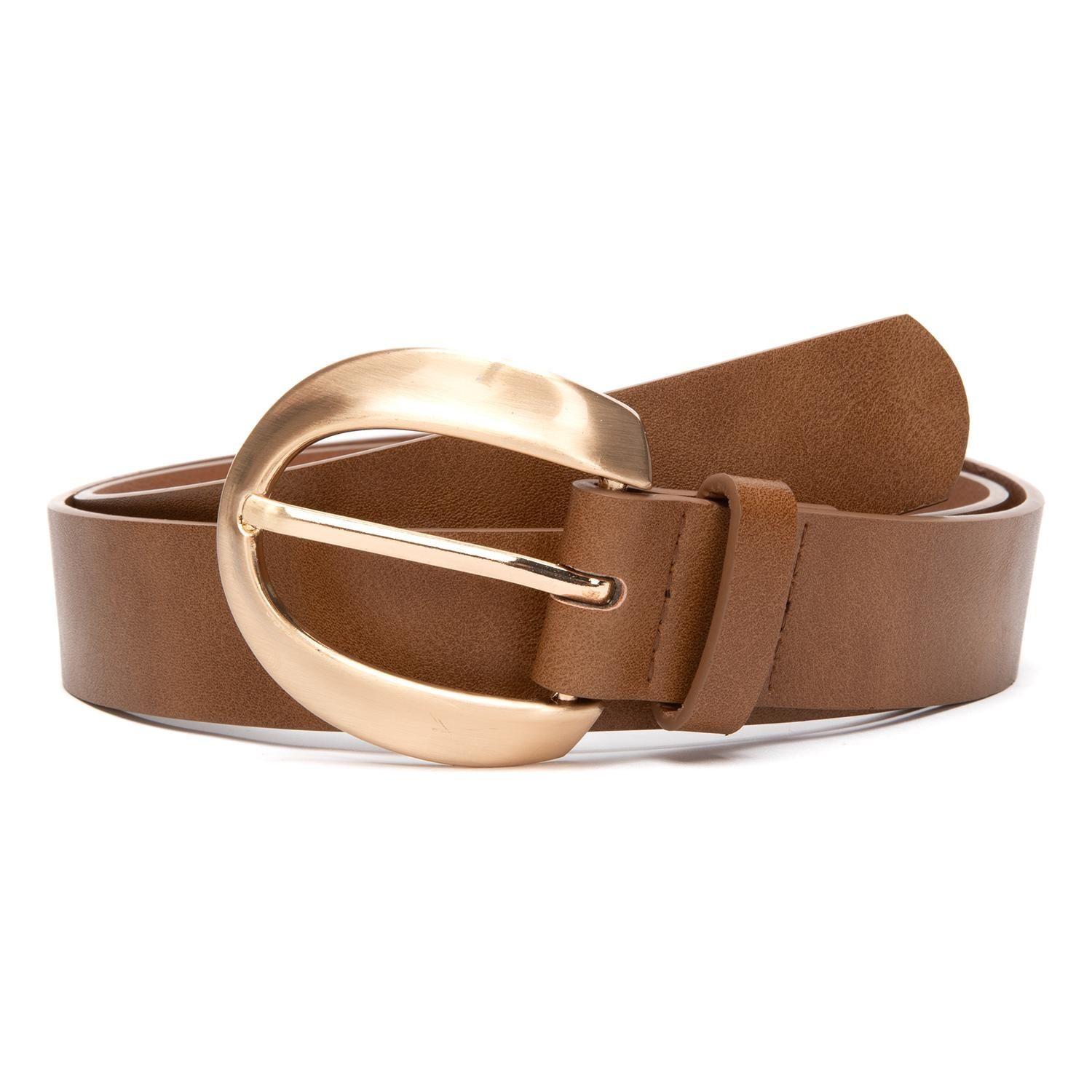 Cinturon mujer Gacel camel ancho 30mm-0