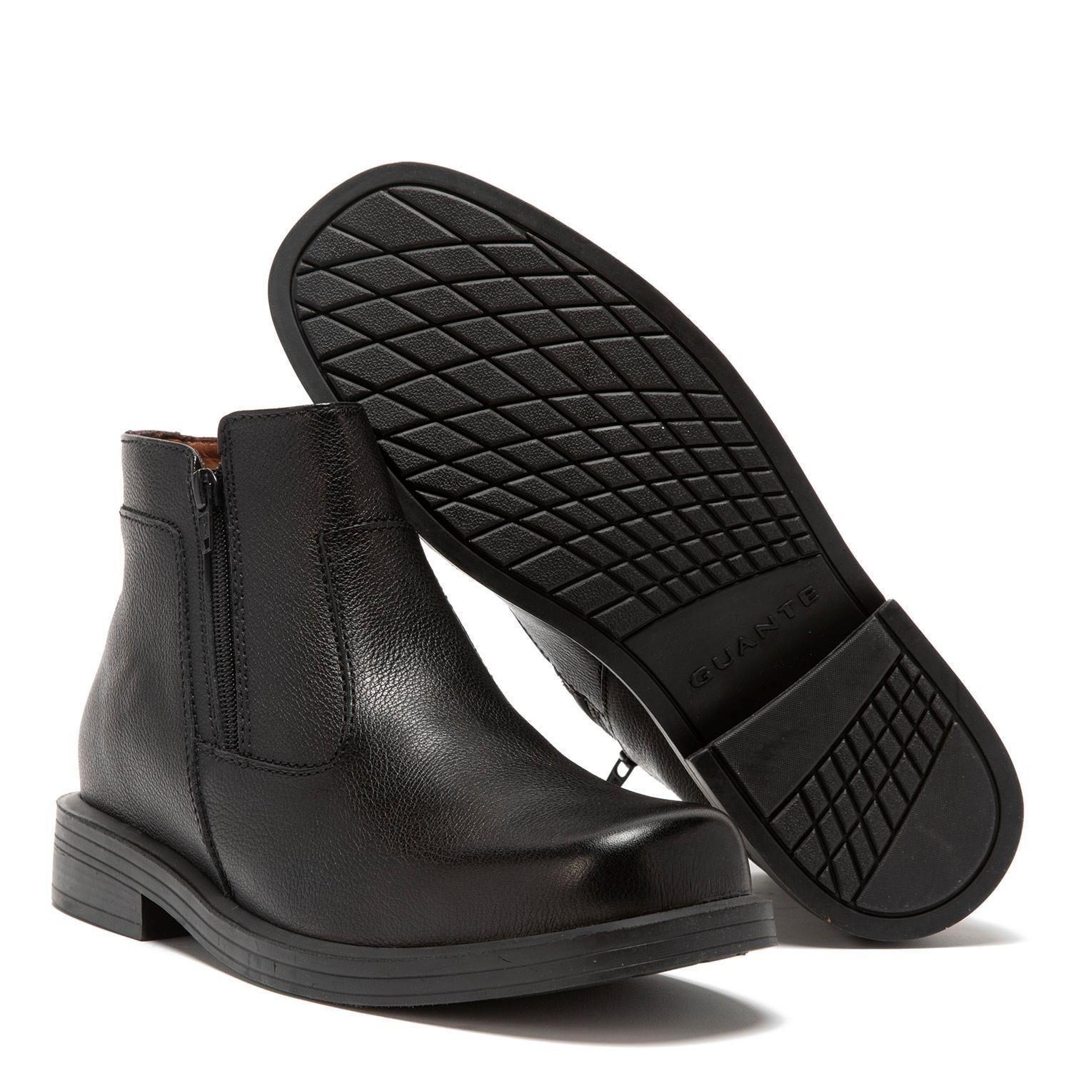 Botin de cuero hombre Guante negro Perfect Re-Flex 0034626-3