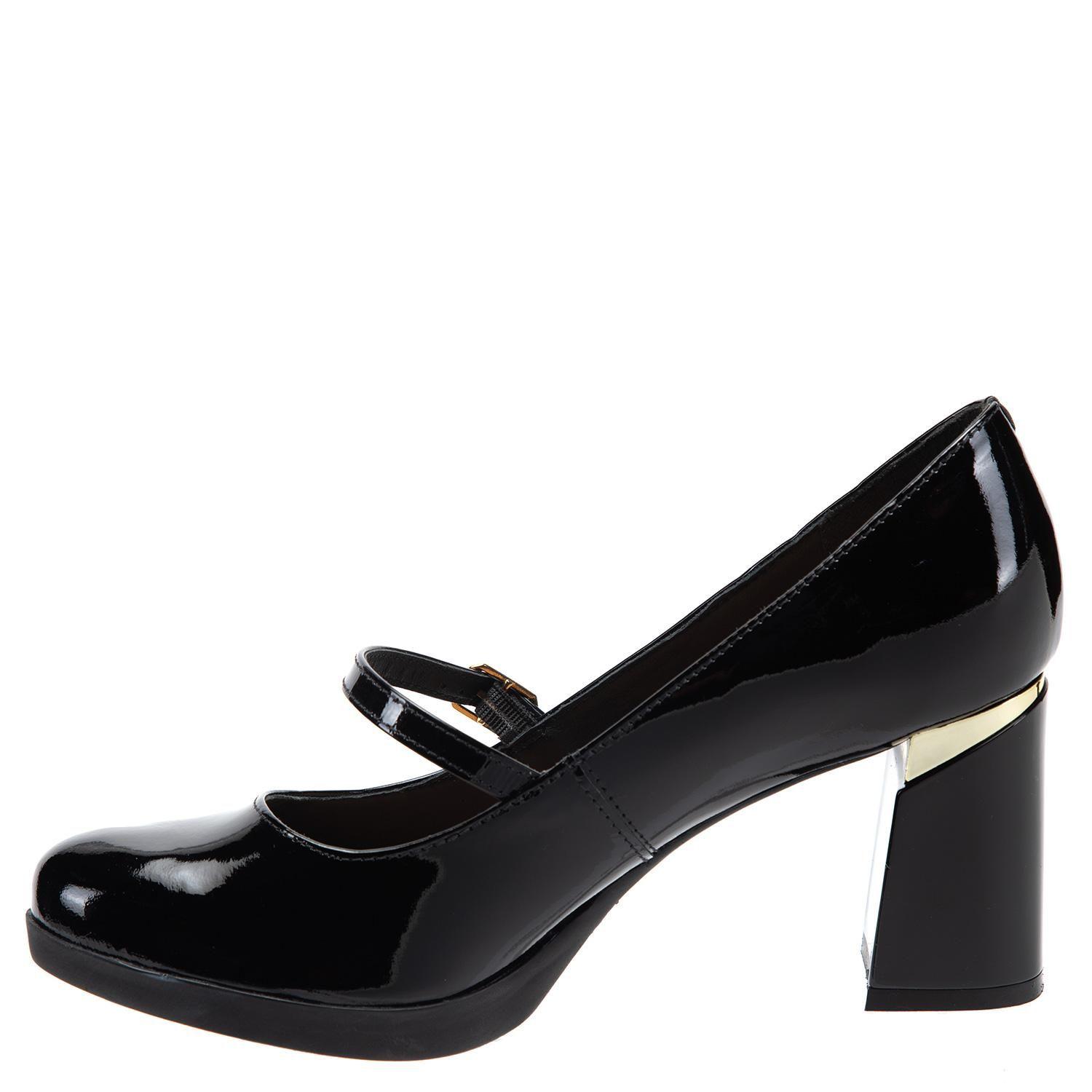 Zapato de cuero mujer Gacel negro Lucy 0661292-2