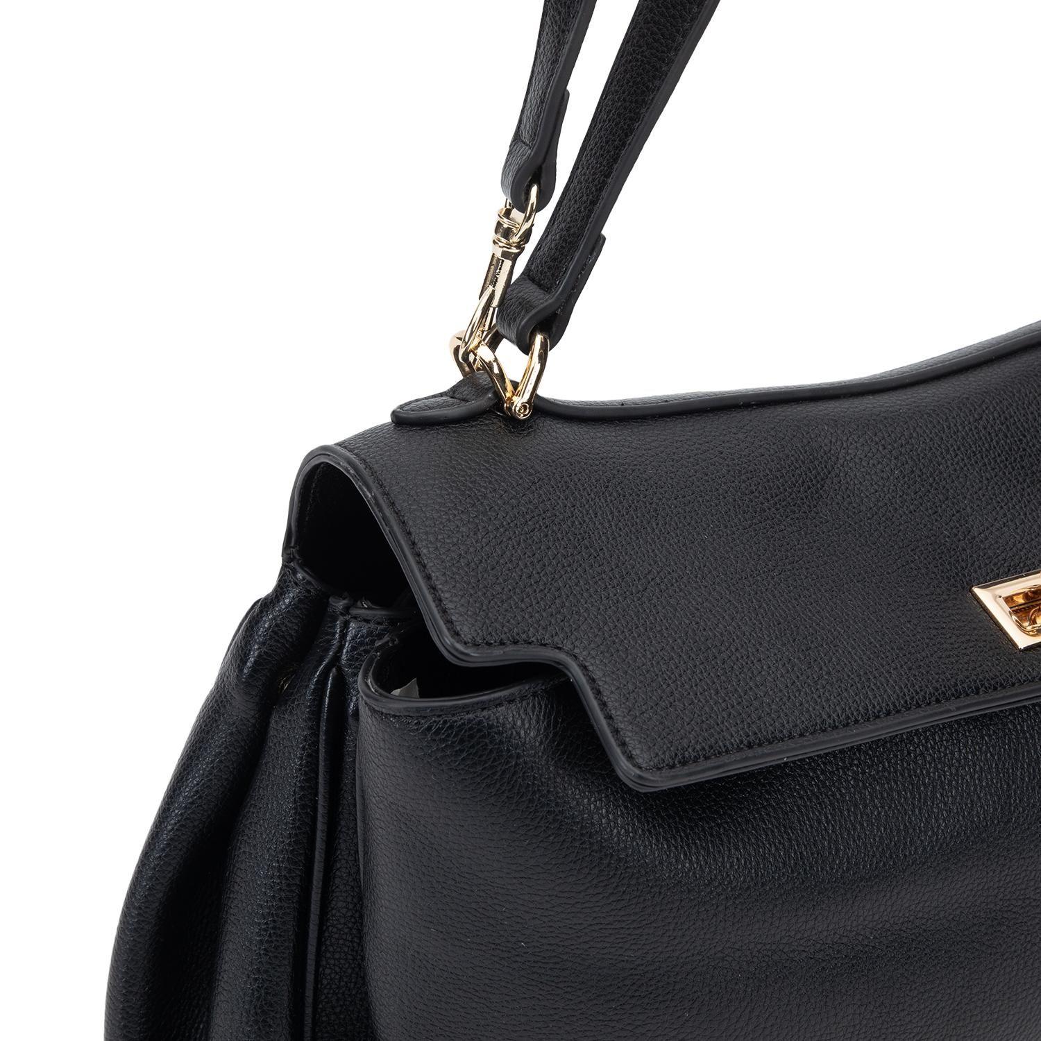 Cartera mujer Gacel negro oval-5