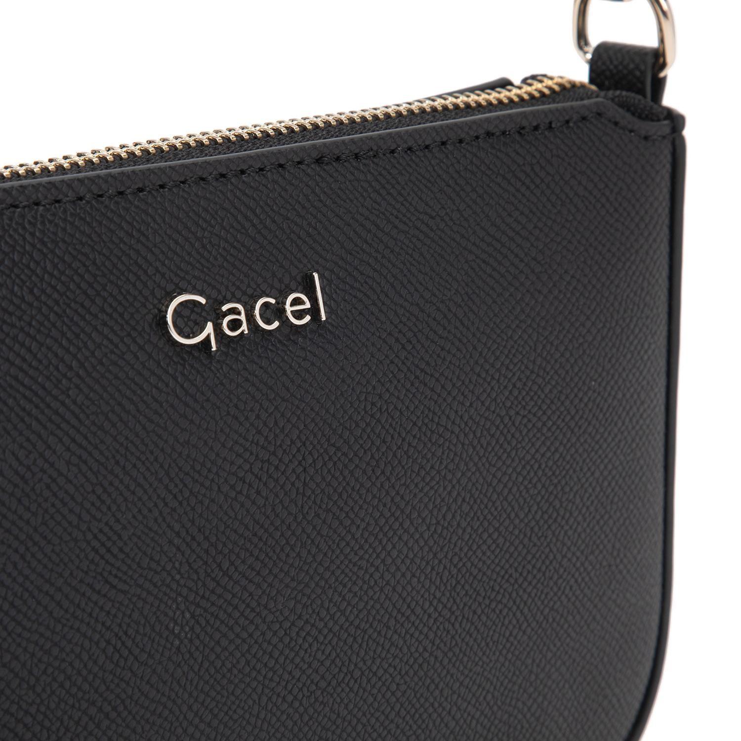 Cartera mujer Gacel negro bandolera pequeña-6