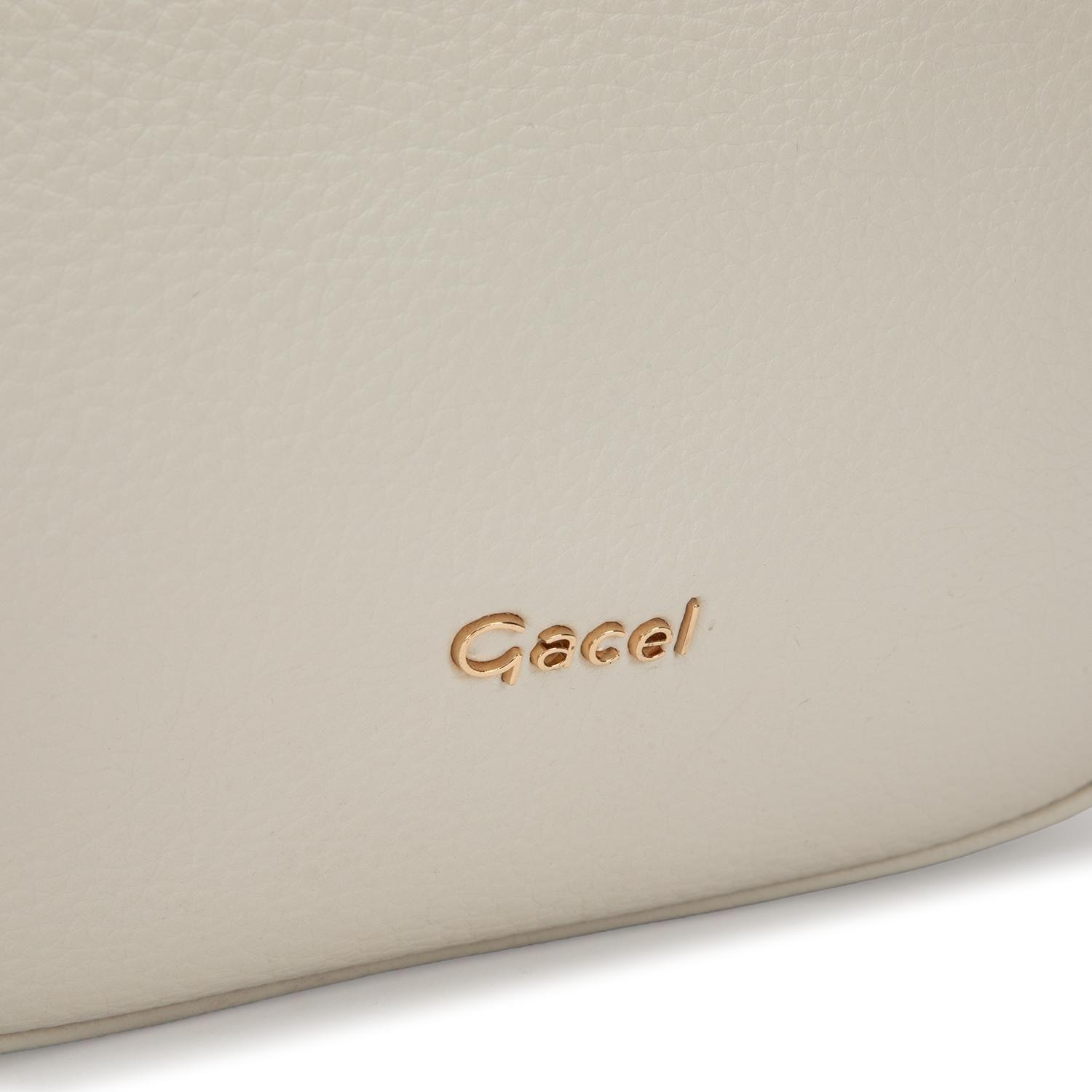 Cartera mujer Gacel off white dos asas grande-6