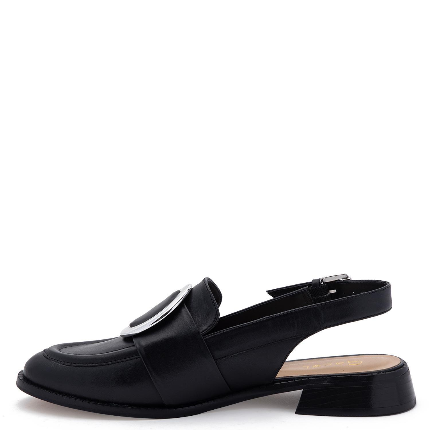 Zapato de cuero mujer Gacel negro Sefi 0661432-2