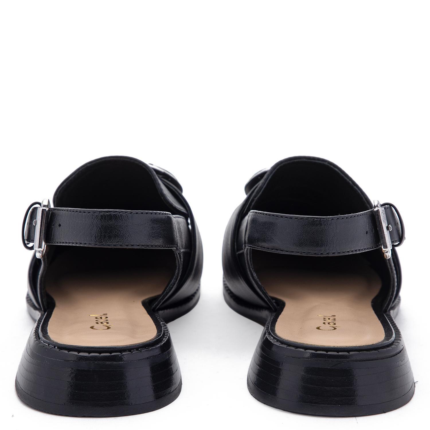 Zapato de cuero mujer Gacel negro Sefi 0661432-4