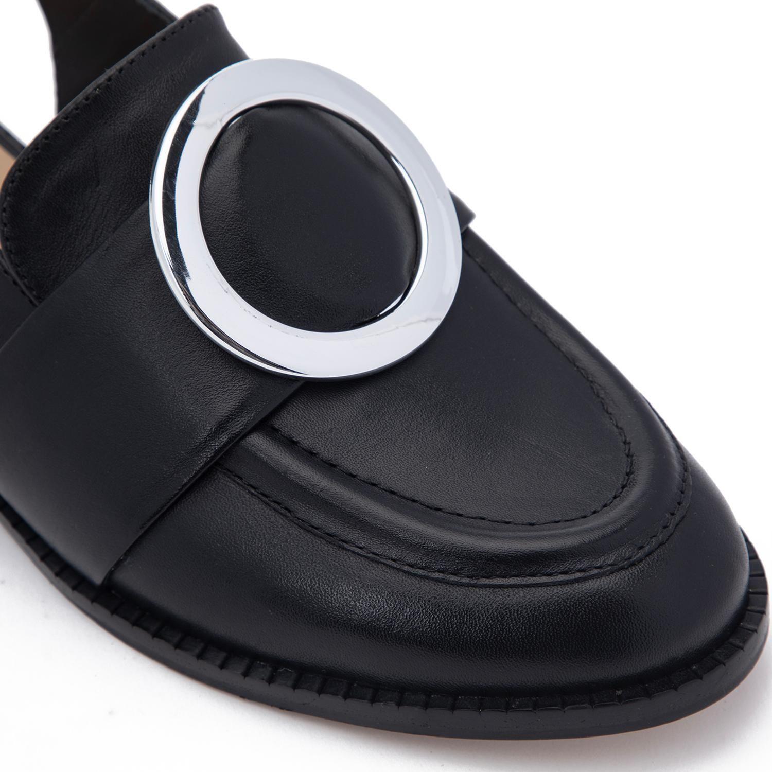 Zapato de cuero mujer Gacel negro Sefi 0661432-5