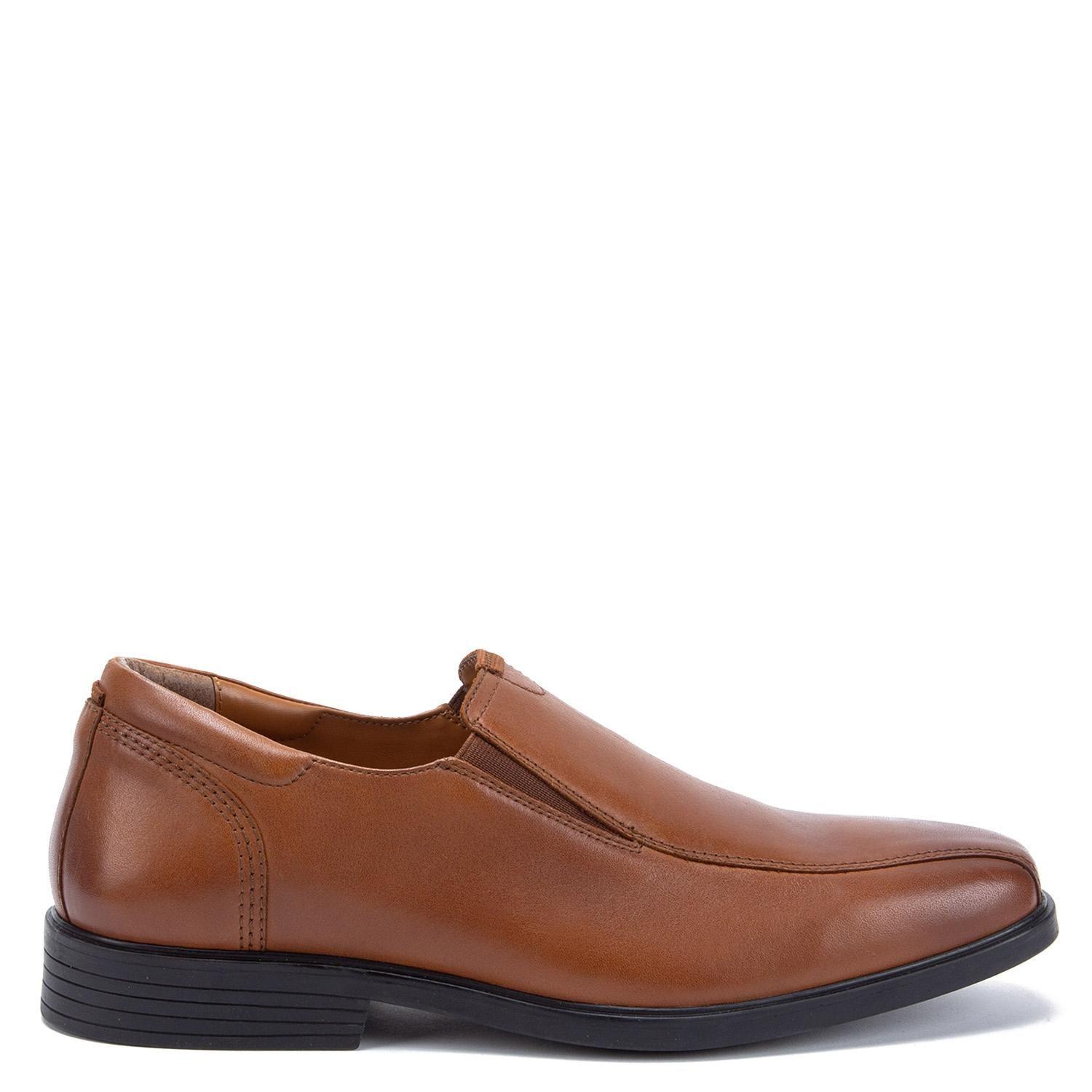 Zapato de cuero hombre Guante dark camel Liguria-0
