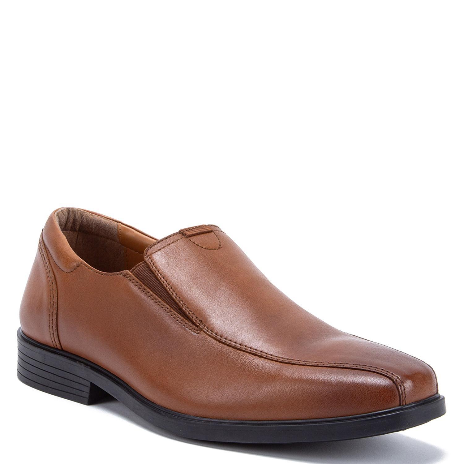 Zapato de cuero hombre Guante dark camel Liguria-2