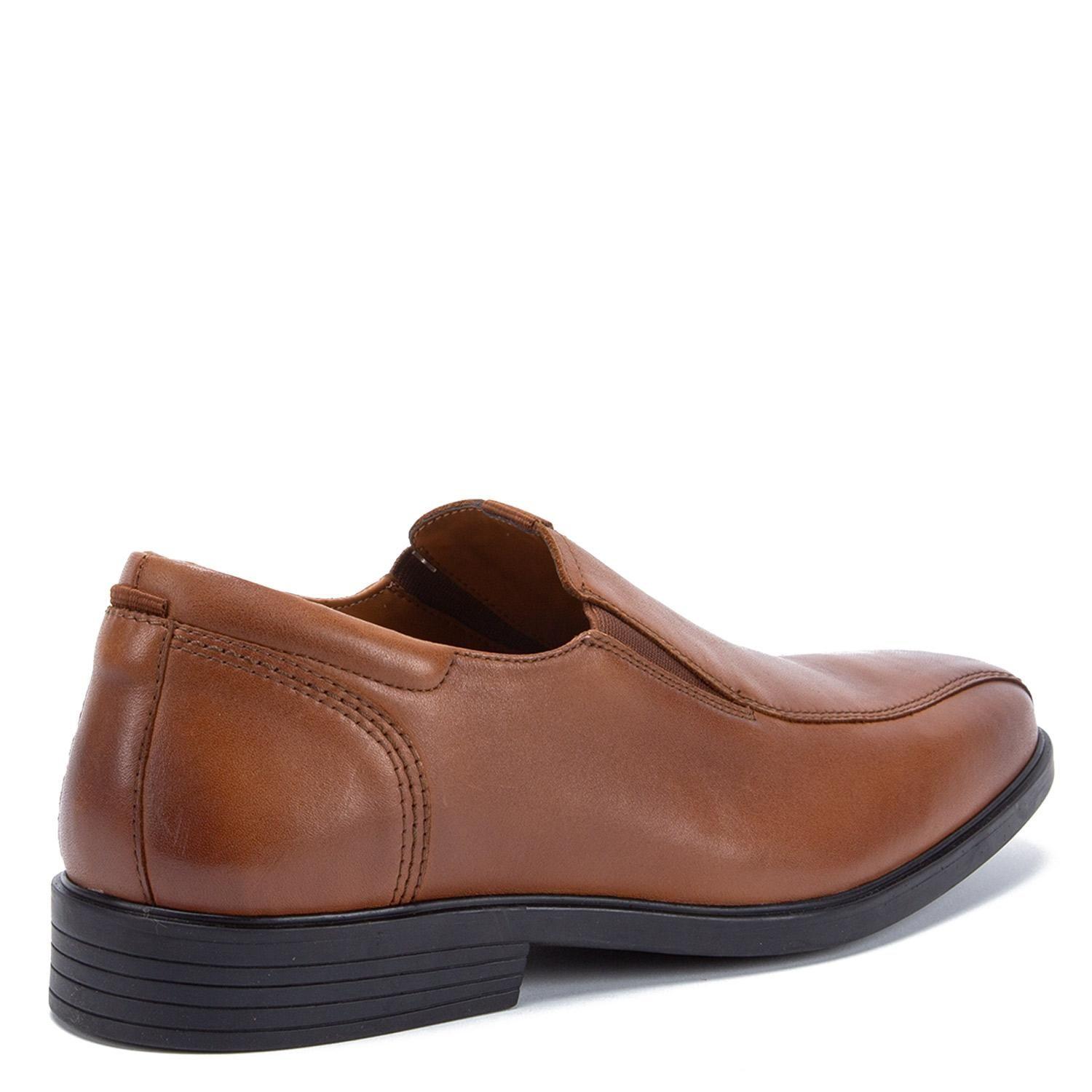 Zapato de cuero hombre Guante dark camel Liguria-4