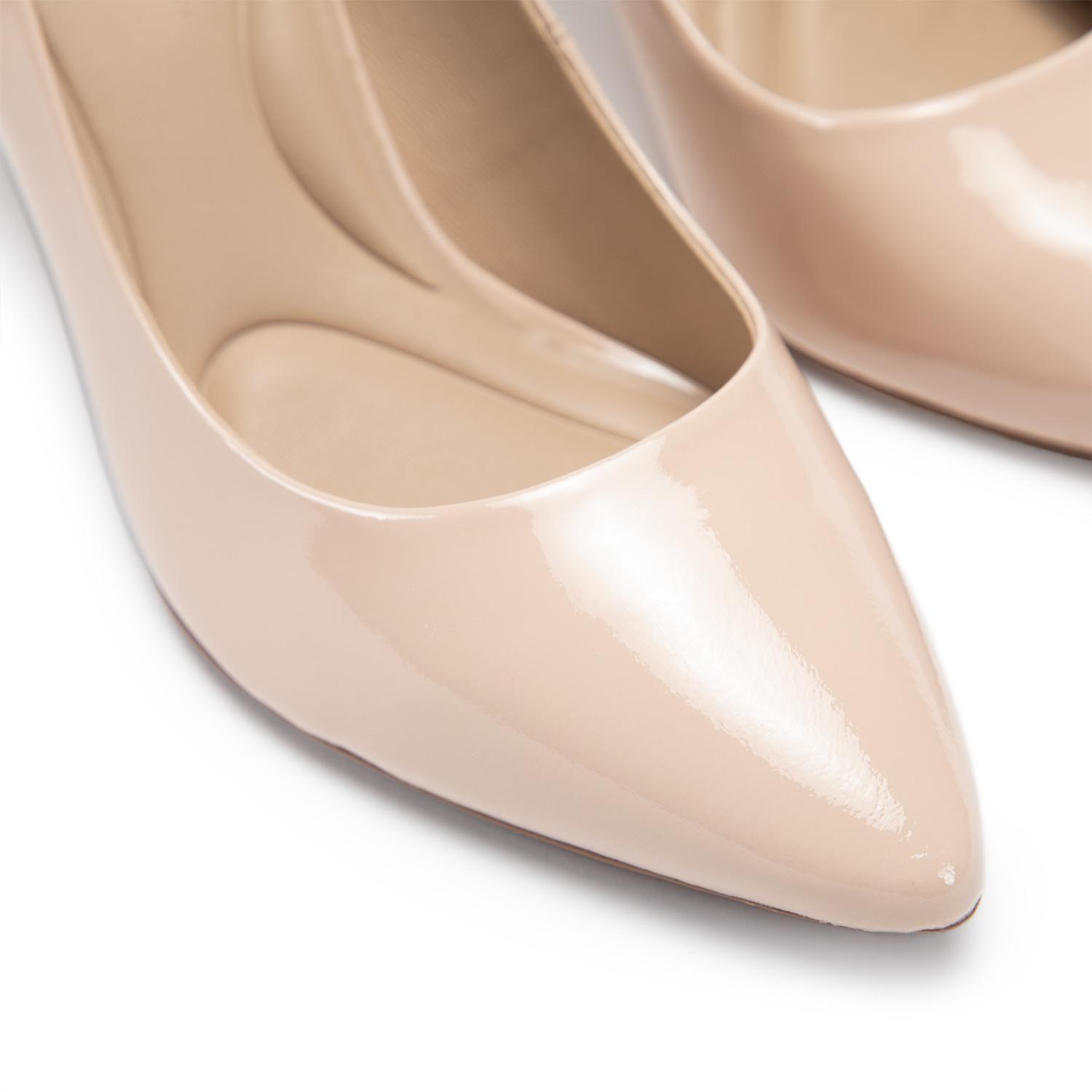 Zapato de cuero mujer Gacel nude Estelle-5
