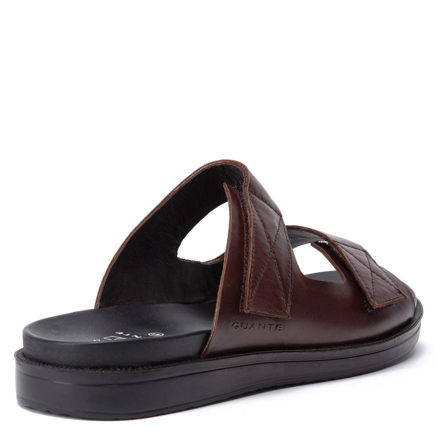 Sandalia de cuero hombre Guante moro Deroko 0035894-4