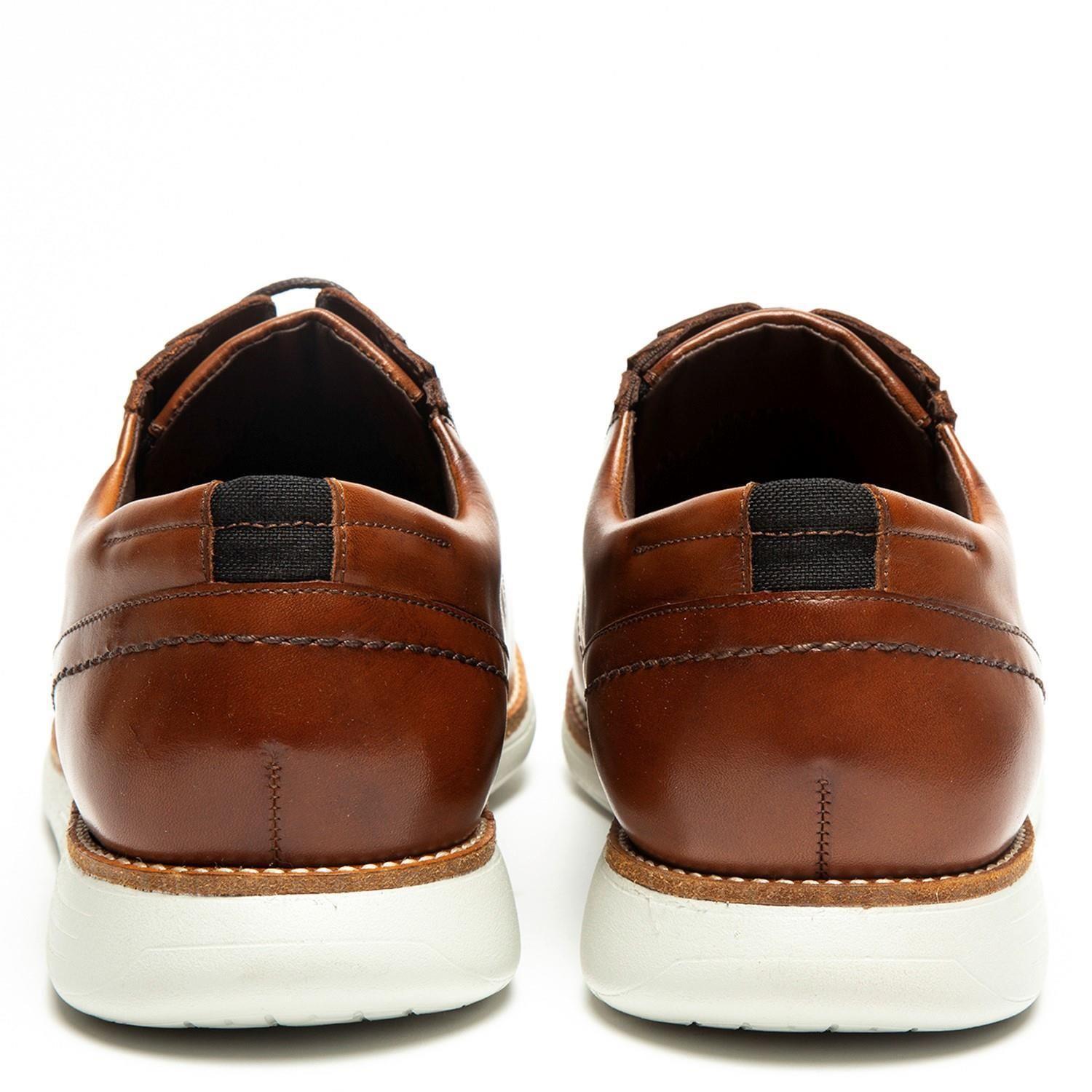 Zapato de cuero hombre Guante camel Cambridge-5