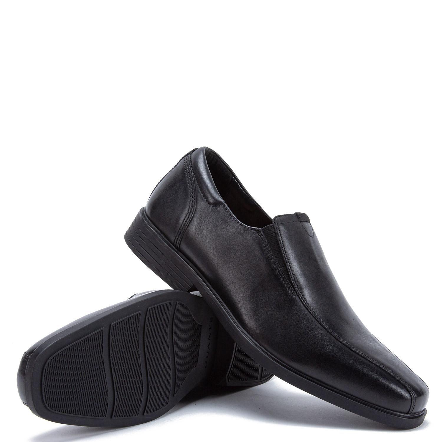 Zapato de cuero hombre Guante negro Liguria 0035592-3