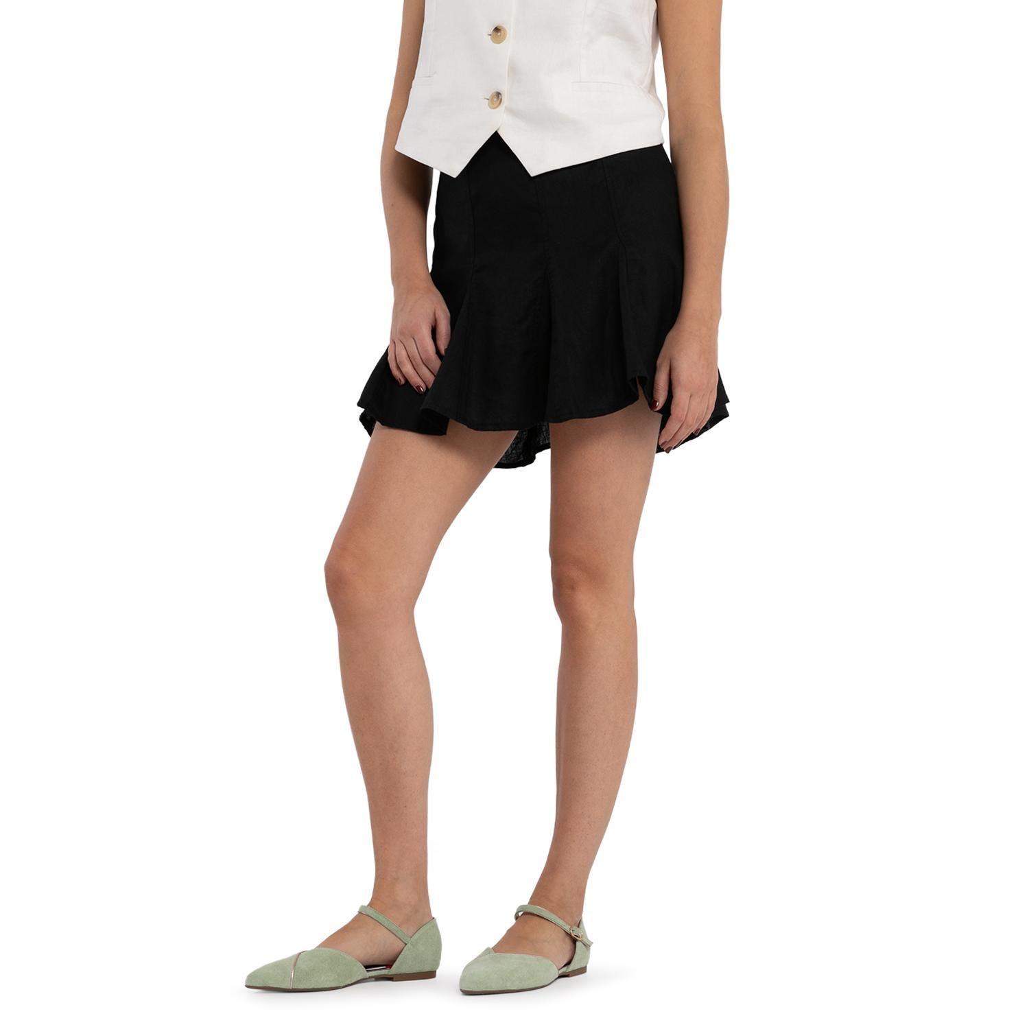 Ballerina de cuero mujer Gacel sage Kim-1
