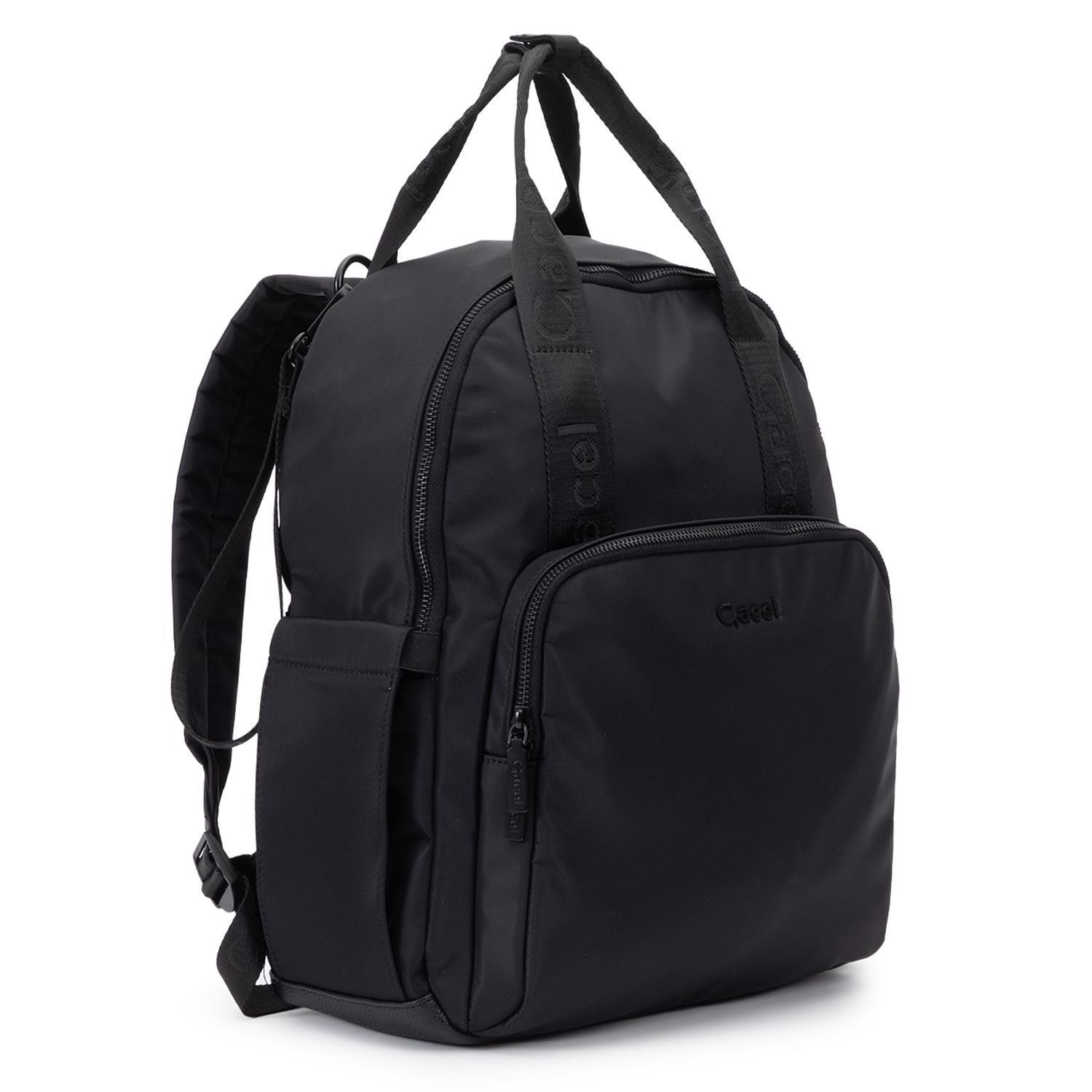 Mochila mujer Gacel negro grande-3