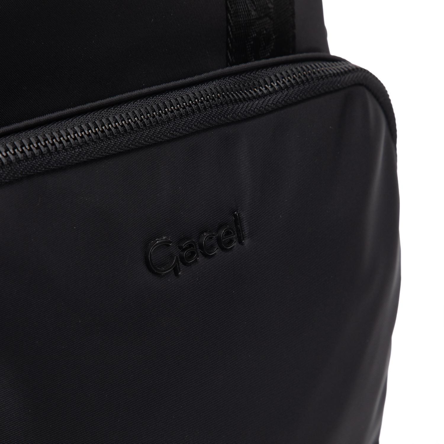 Mochila mujer Gacel negro grande-8