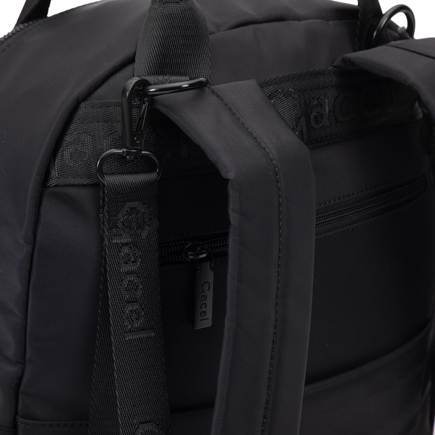 Mochila mujer Gacel negro grande-9