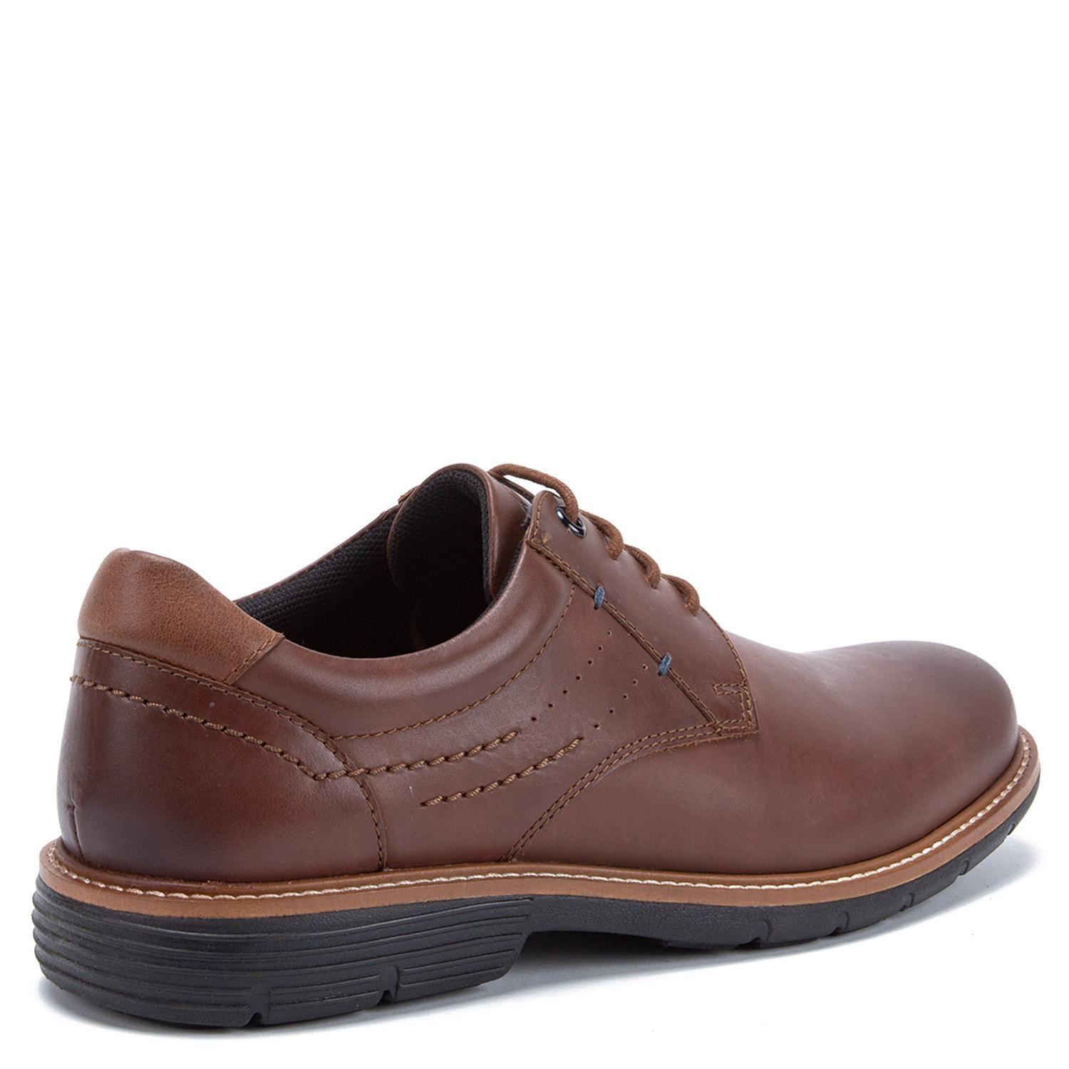 Zapato de cuero hombre Guante café Glasgow 0035914-4