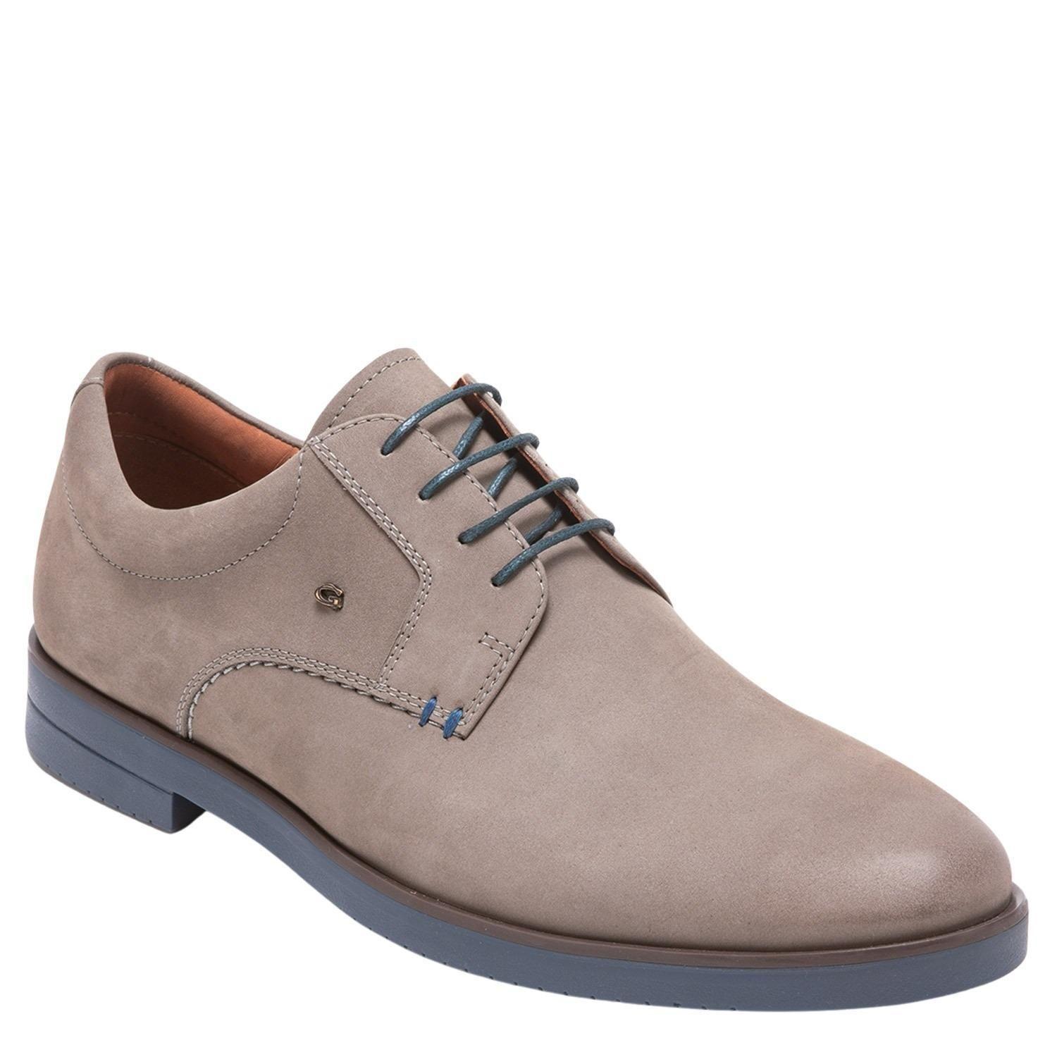 Zapato de cuero hombre Guante Gris Dijon 0035322-2