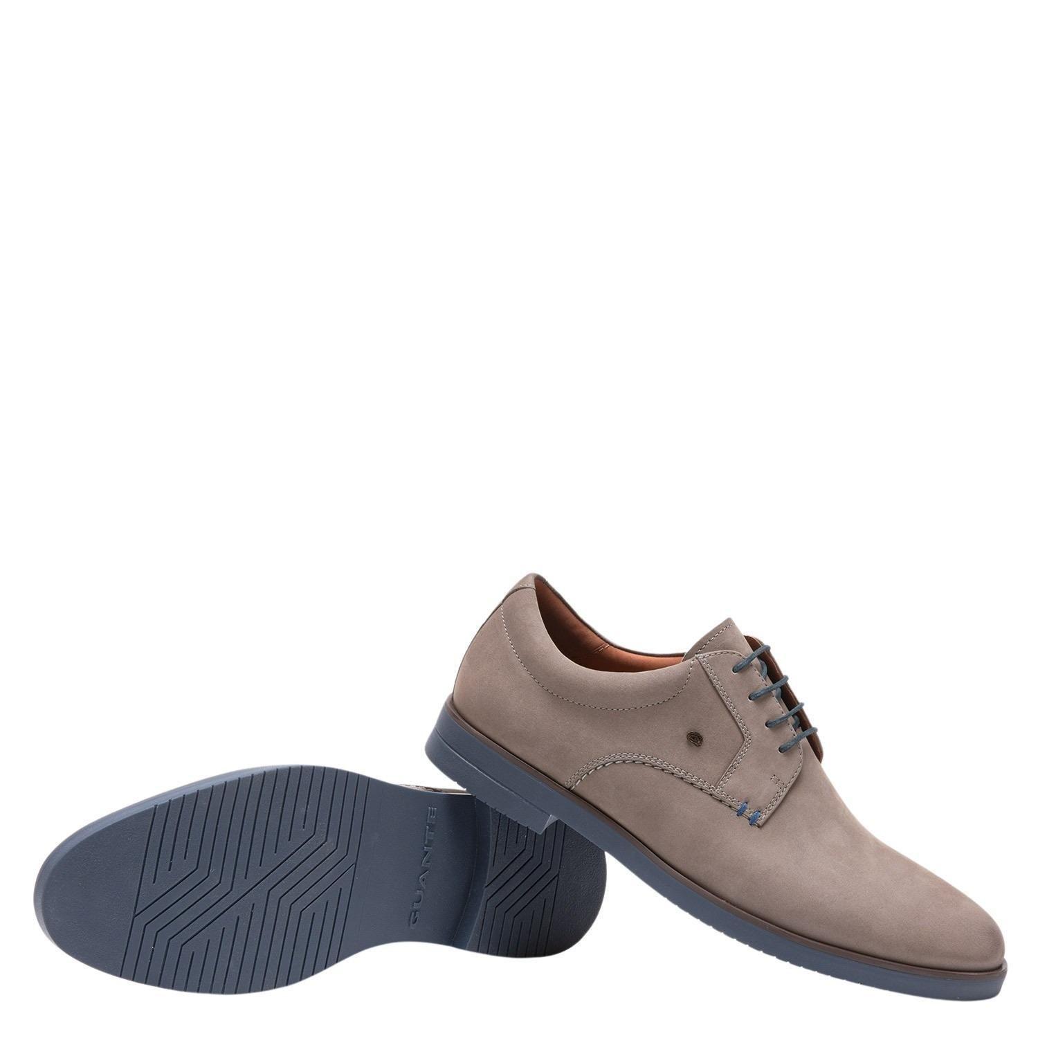 Zapato de cuero hombre Guante Gris Dijon 0035322-3