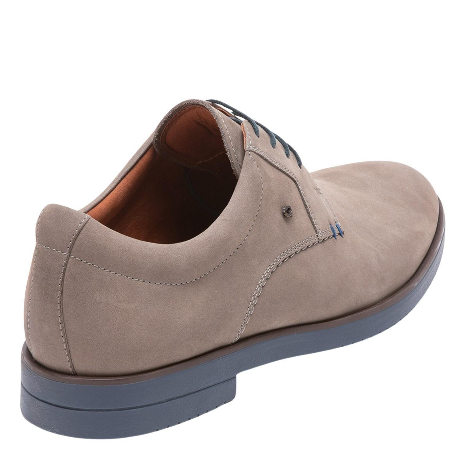 Zapato de cuero hombre Guante Gris Dijon 0035322-4