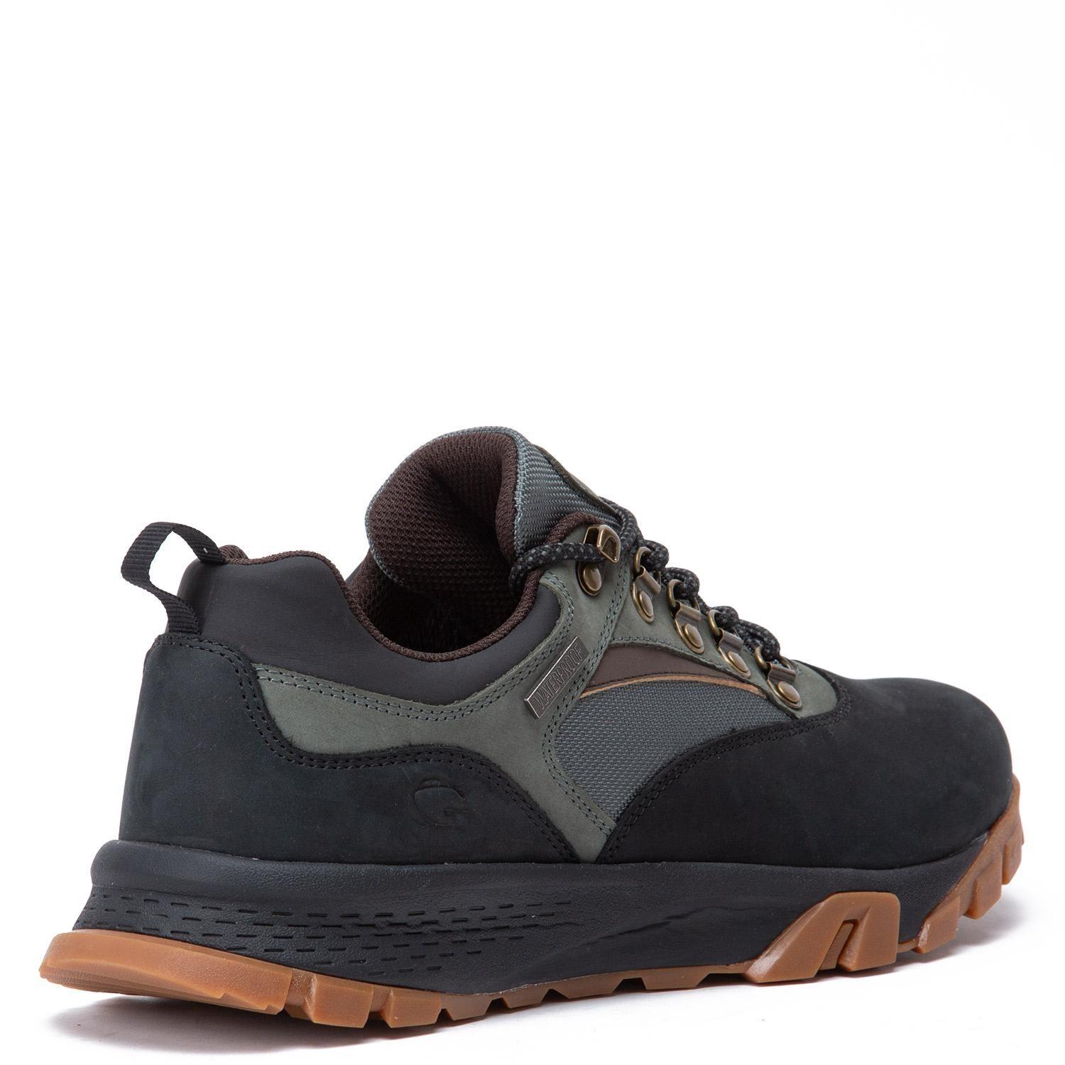 Zapatilla Outdoor de cuero hombre Guante negro Parinacota-4