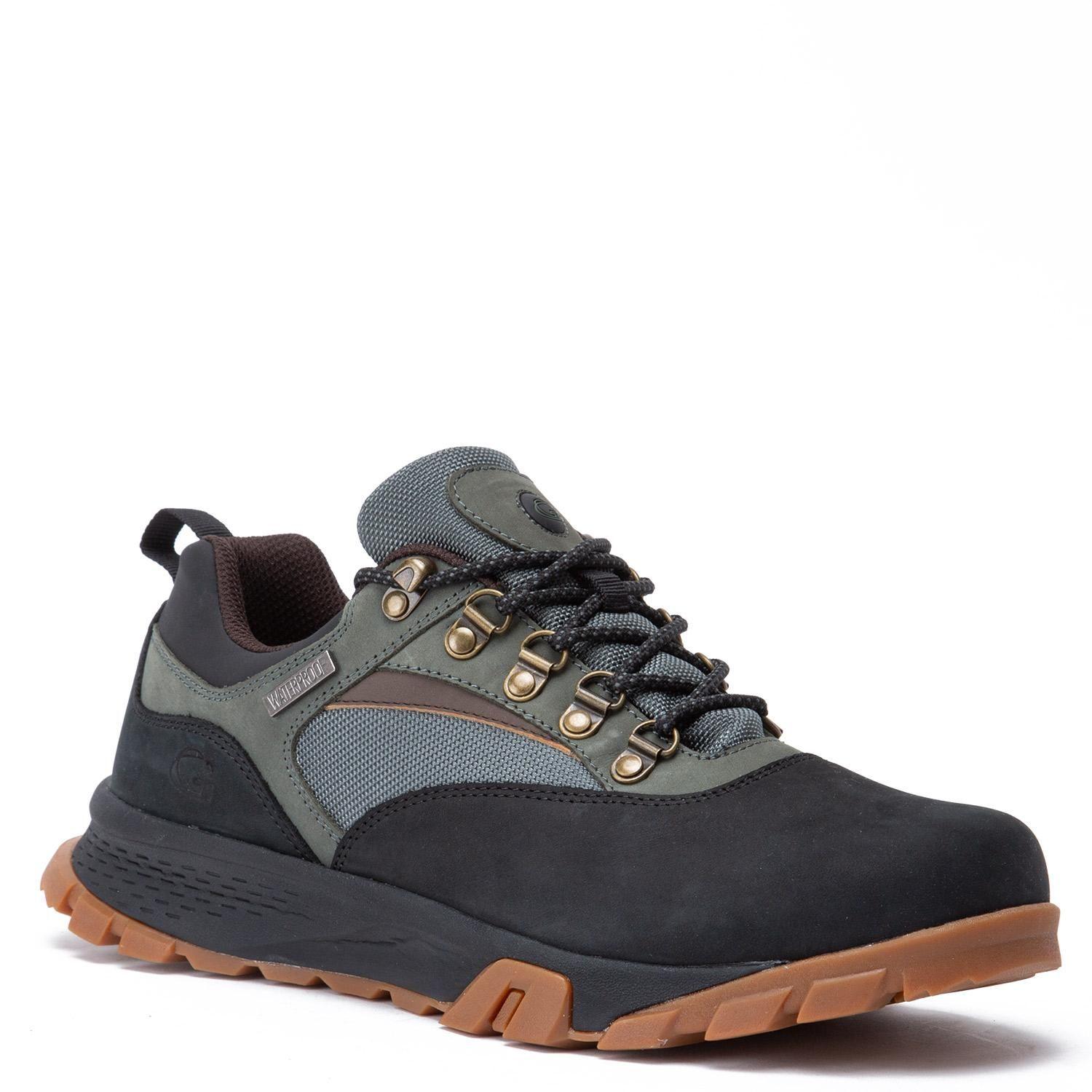Zapatilla Outdoor de cuero hombre Guante negro Parinacota 0035976-2
