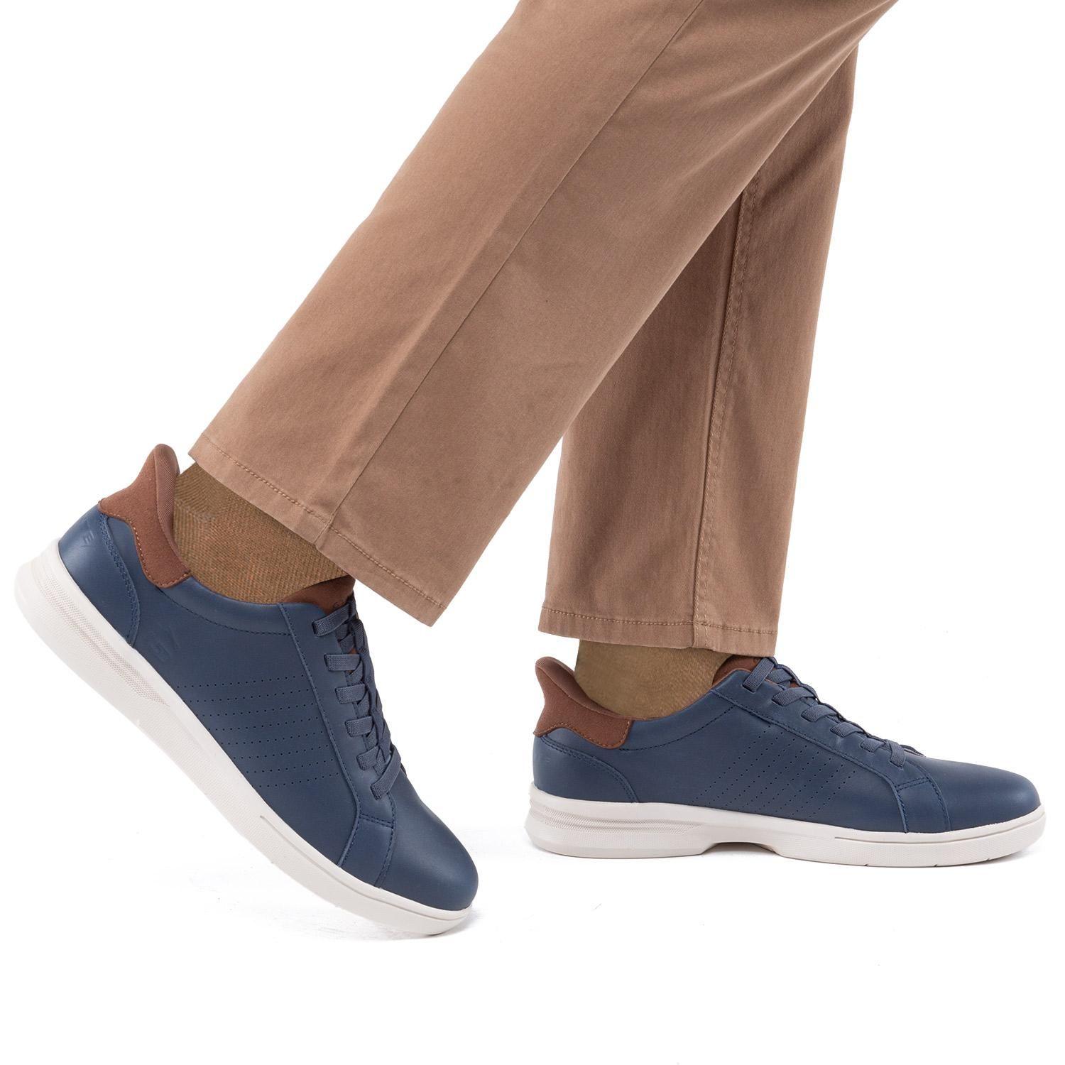 Zapatilla de cuero hombre Guante marino Bangkok-1