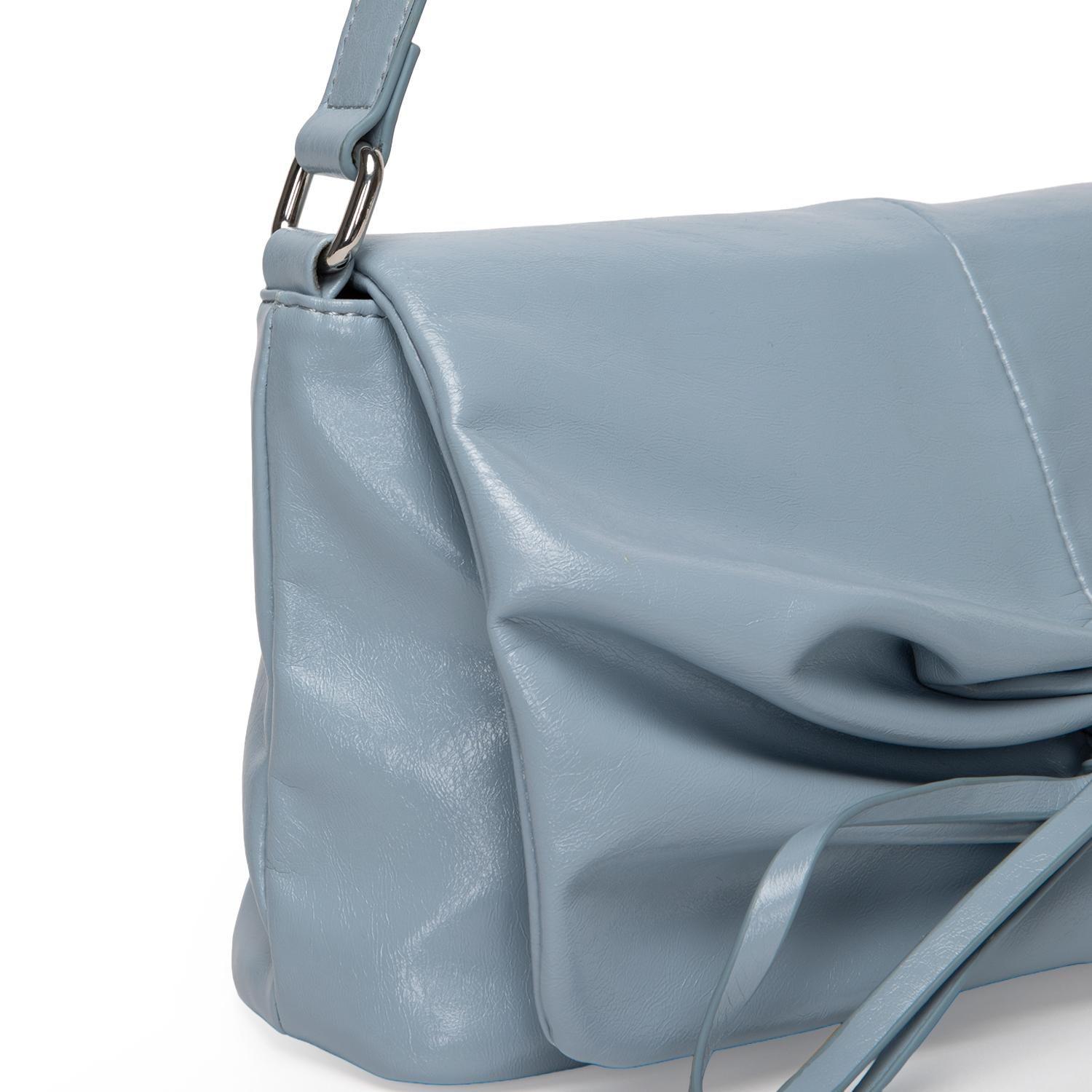 Cartera mujer Gacel celeste retro con tapa-3