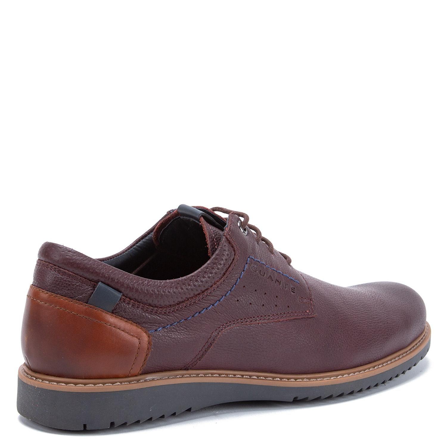 Zapato de cuero hombre Guante burdeo Nantes-4