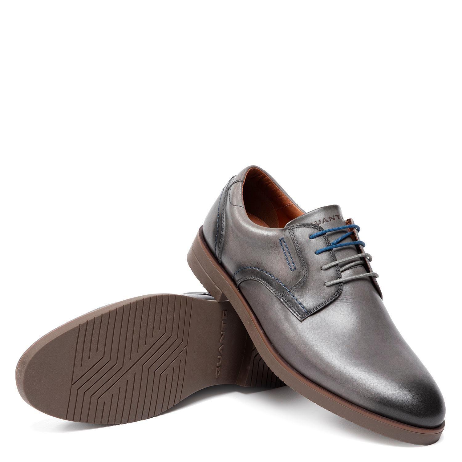 Zapato de cuero hombre Guante Grafito Dijon 0035531-3