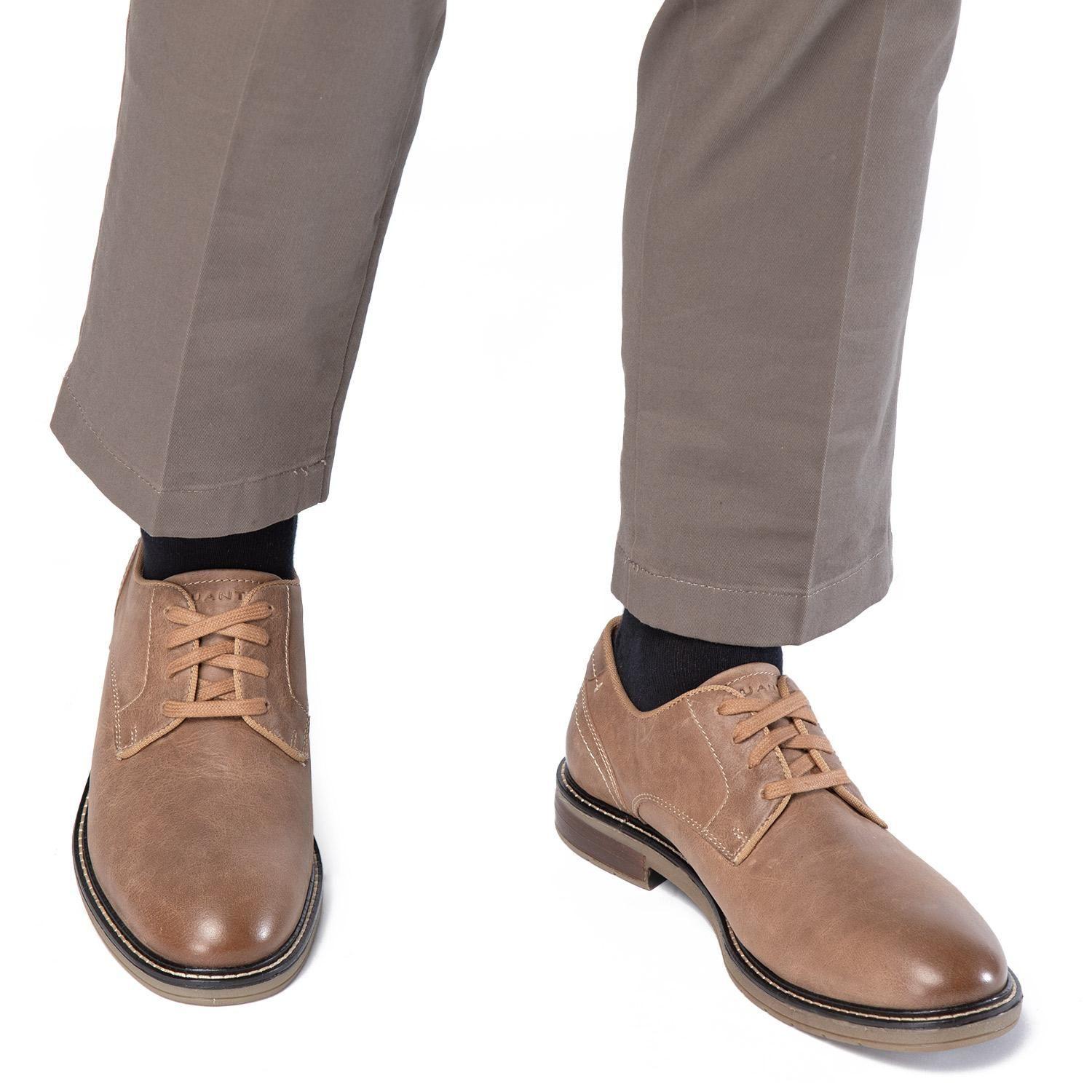 Zapato de cuero hombre Guante Taupe Casper 0035518-1
