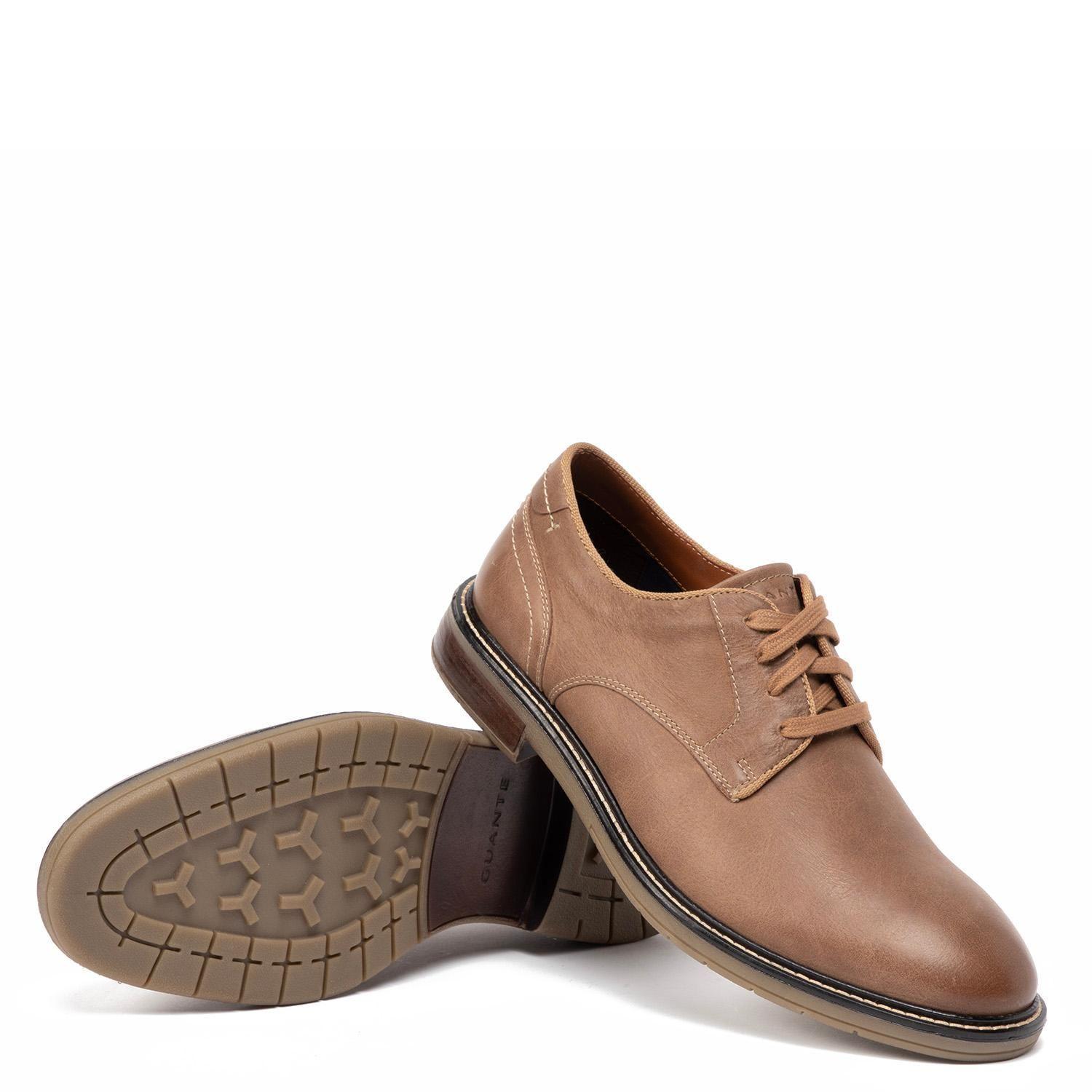 Zapato de cuero hombre Guante Taupe Casper 0035518-3
