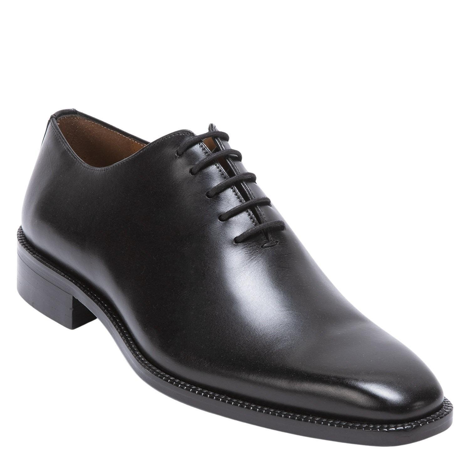 Zapato de cuero hombre Guante negro Suela President-2