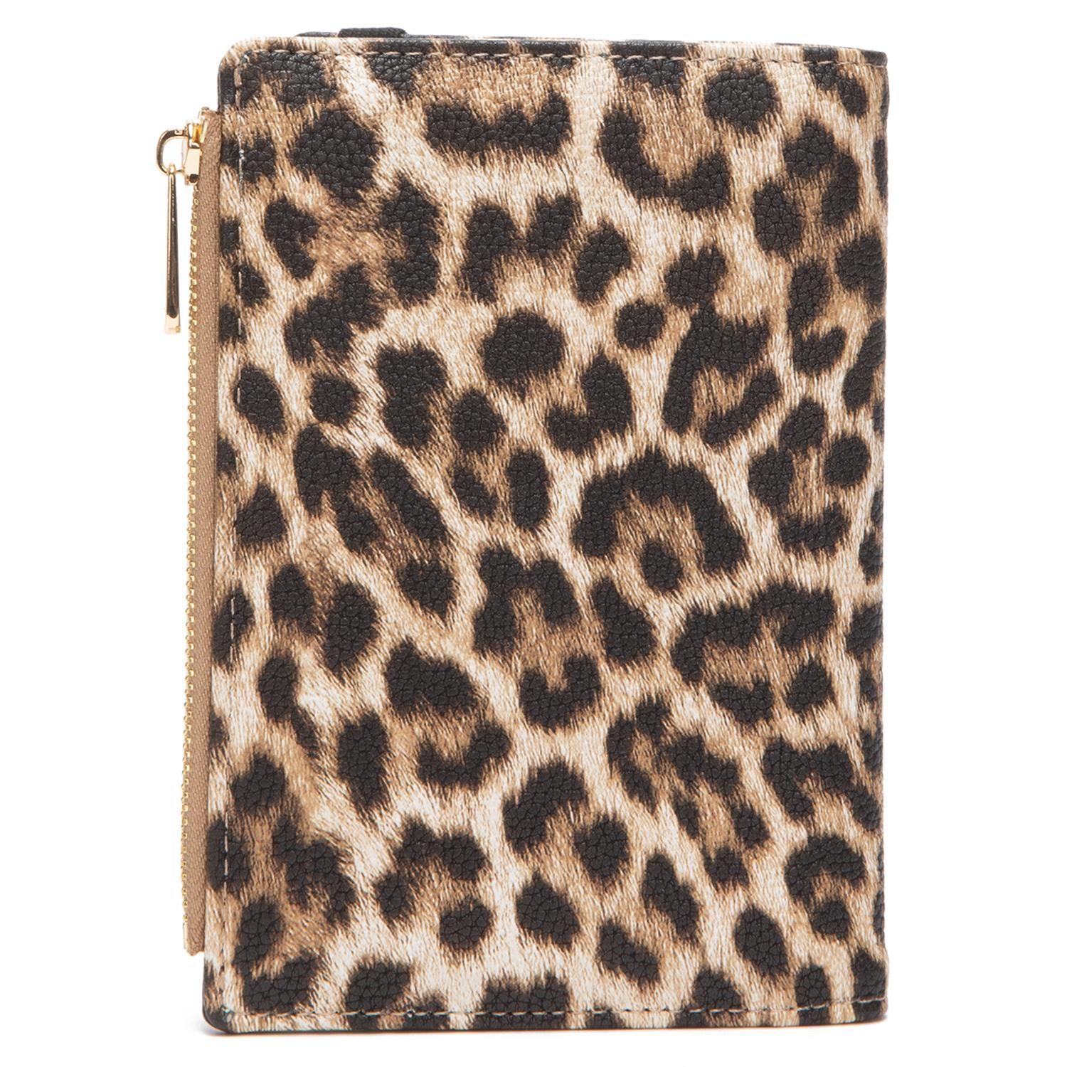 Billetera mujer Gacel leopardo porta pasaporte-1