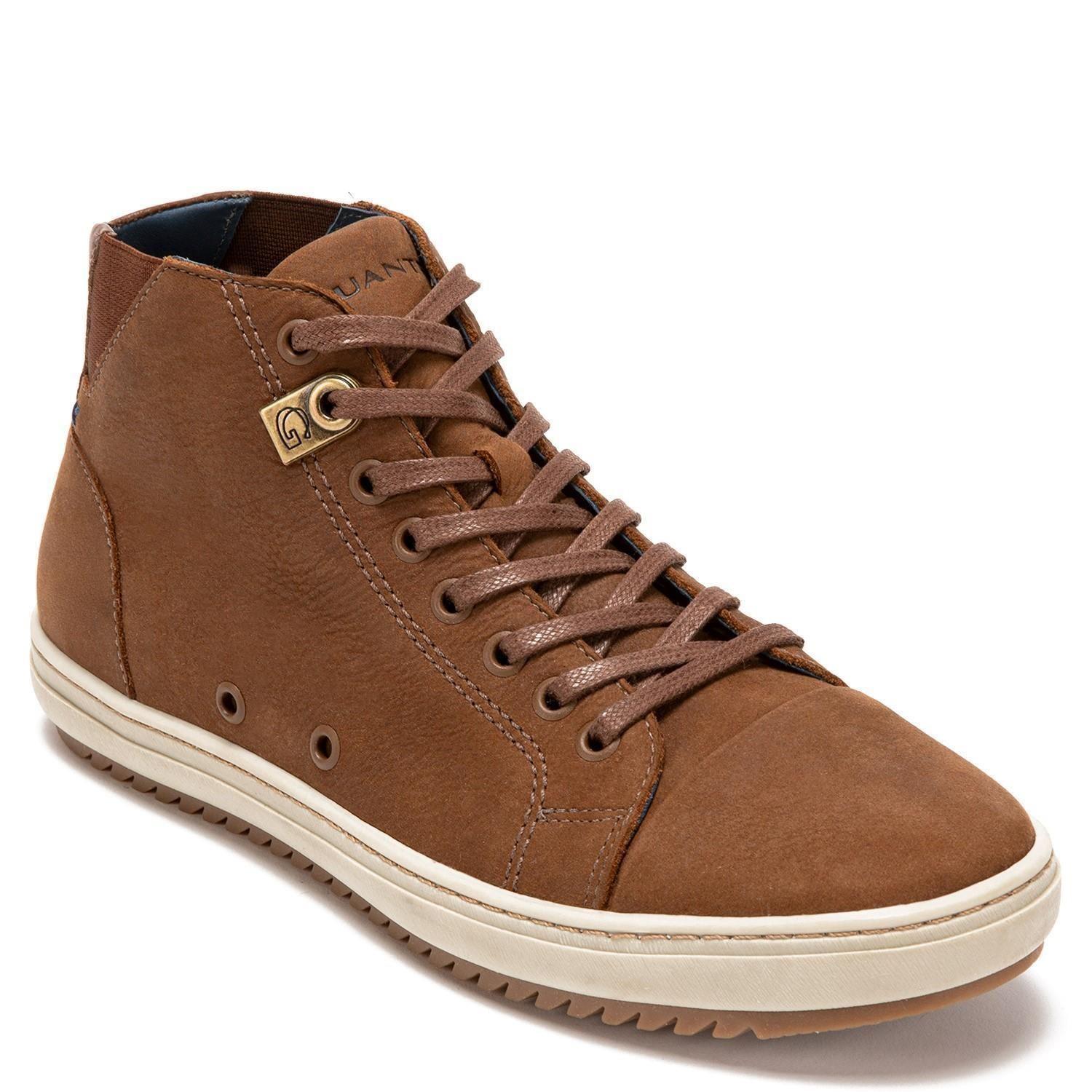 Zapatilla de cuero hombre Guante Chocolate Kansas 0035638-2
