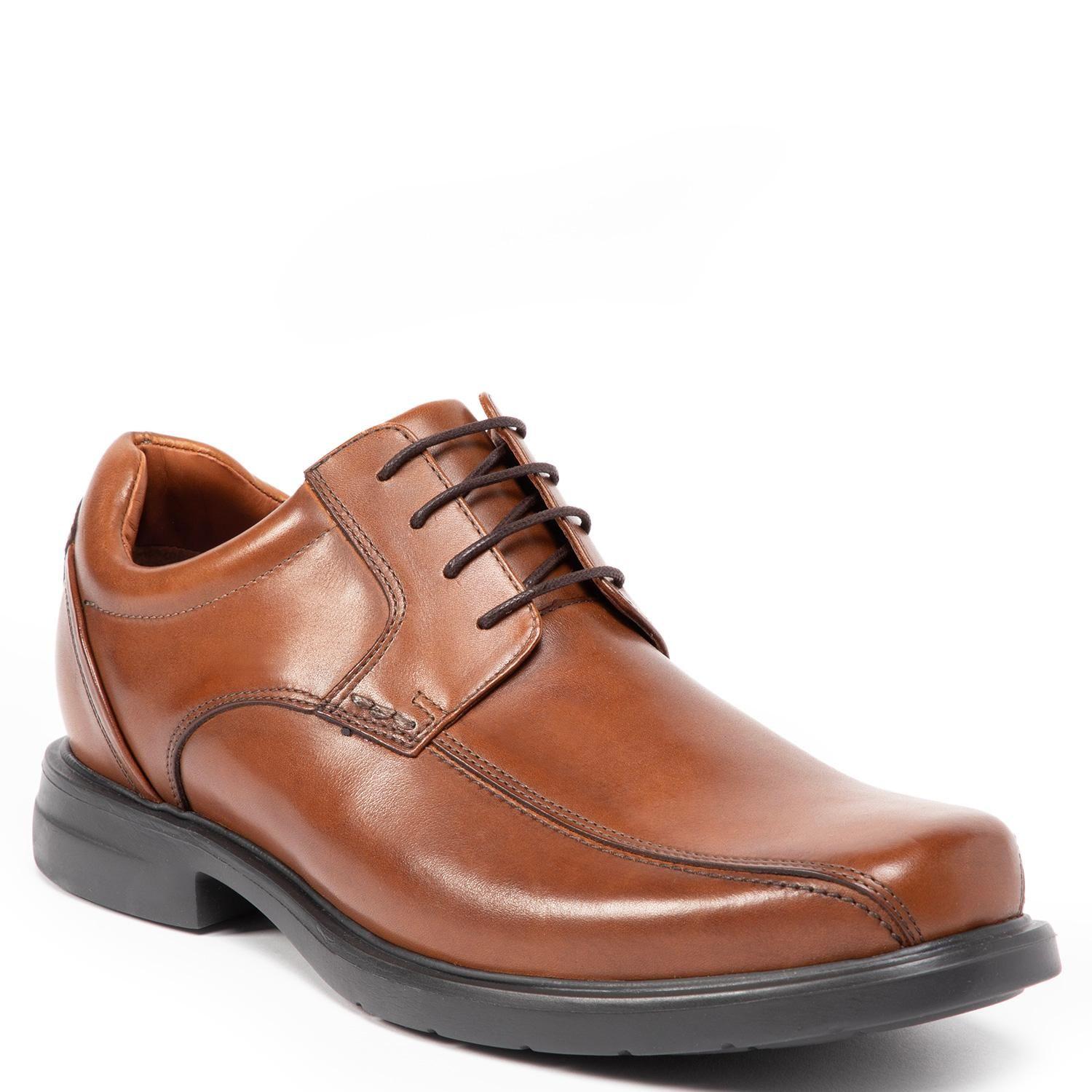 Zapato de cuero hombre Guante dark camel Ferguson-2