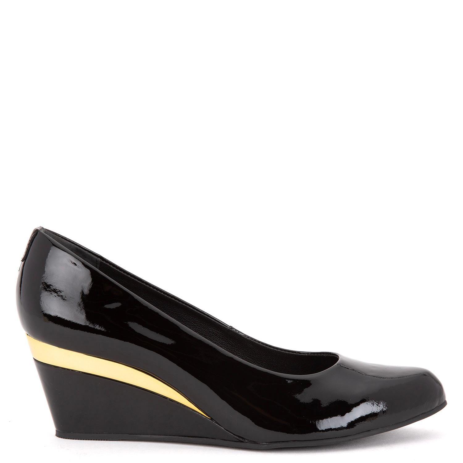 Zapato de cuero mujer Gacel negro Ivonne-0