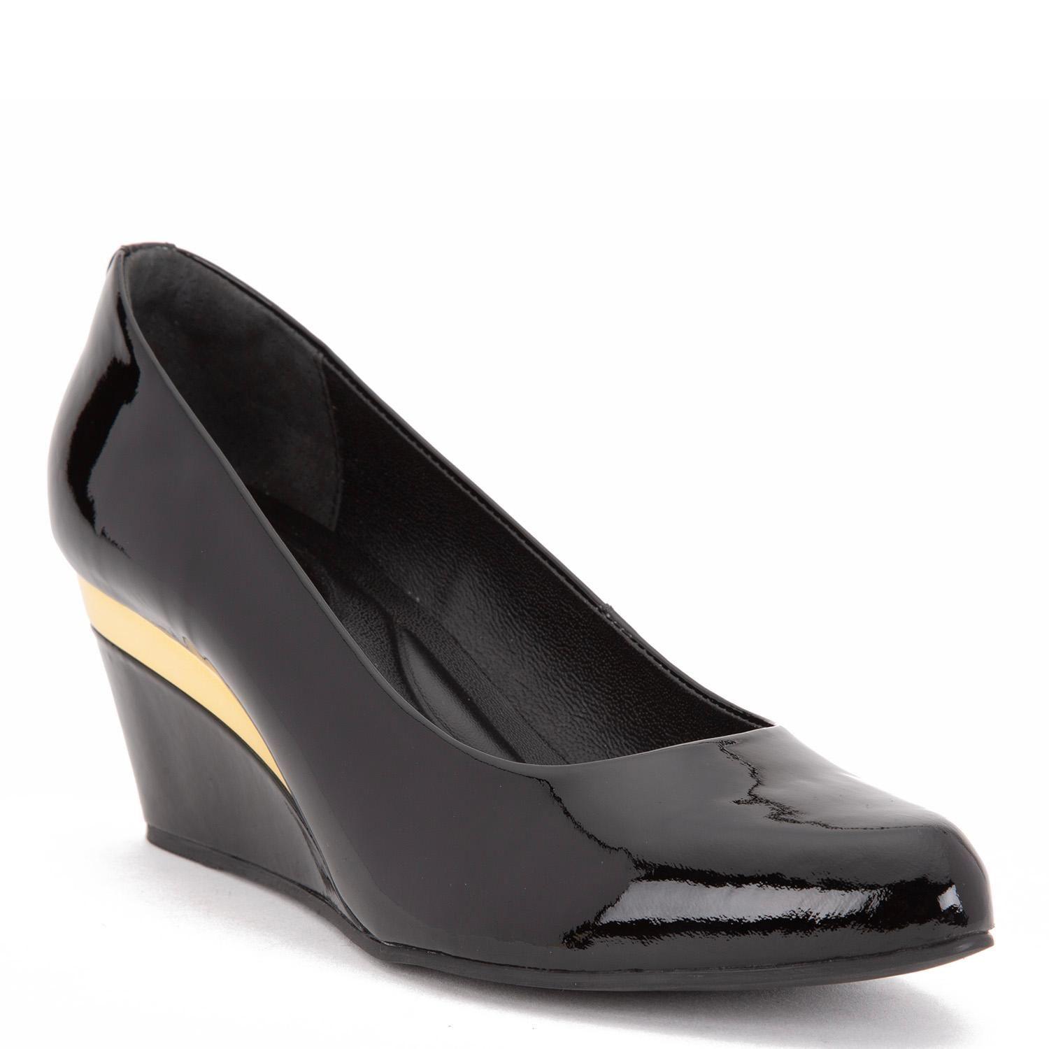 Zapato de cuero mujer Gacel negro Ivonne-4