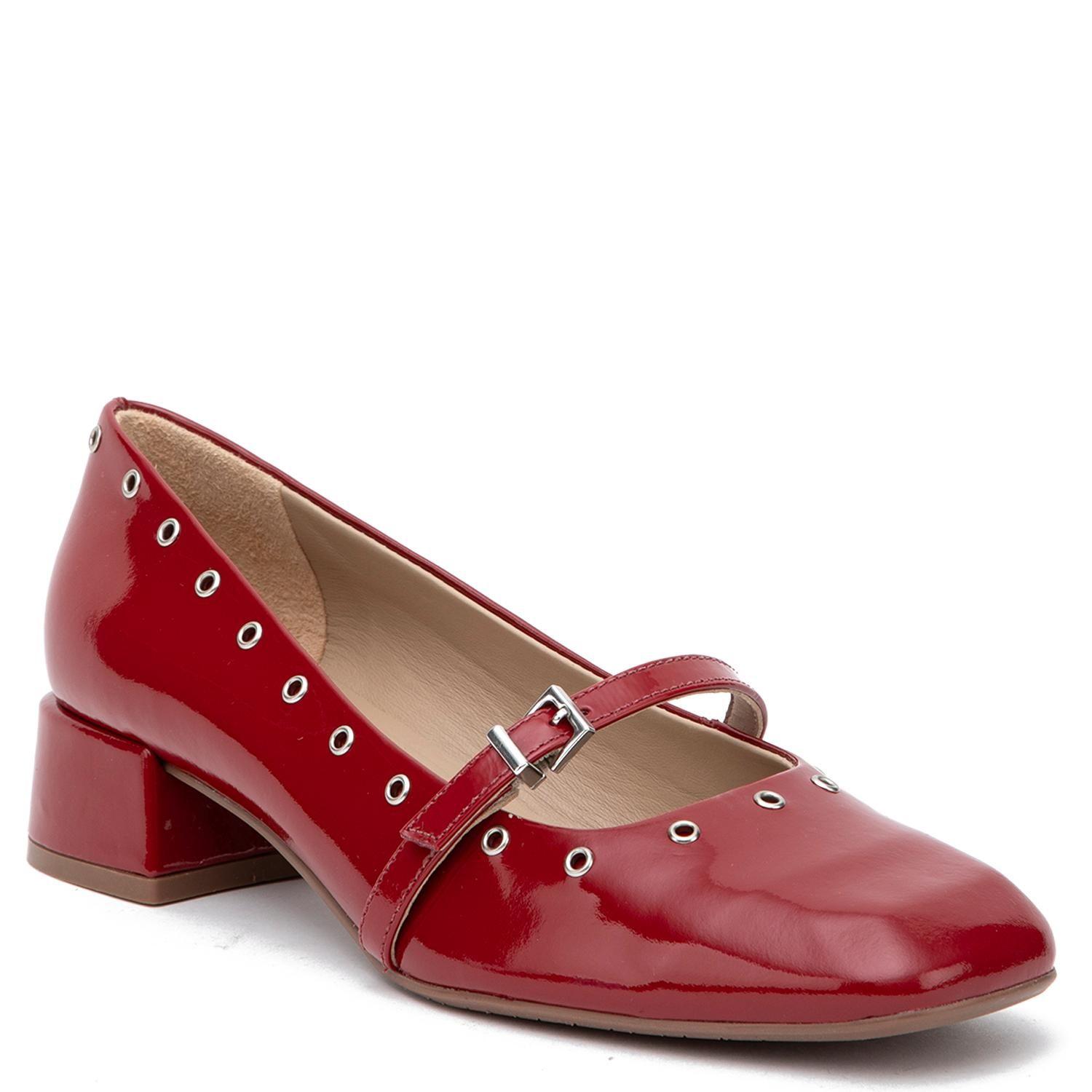 Zapato de cuero mujer Gacel rojo Ophelia 0660952-2