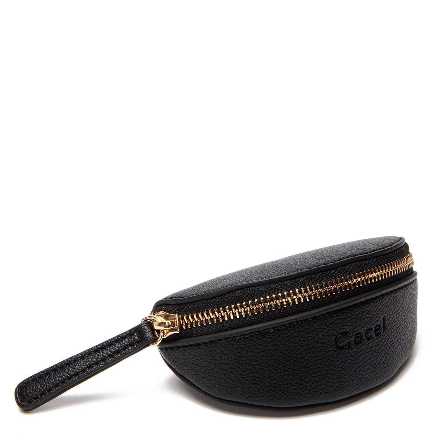 Cartera mujer Gacel negro bandolera grande-6