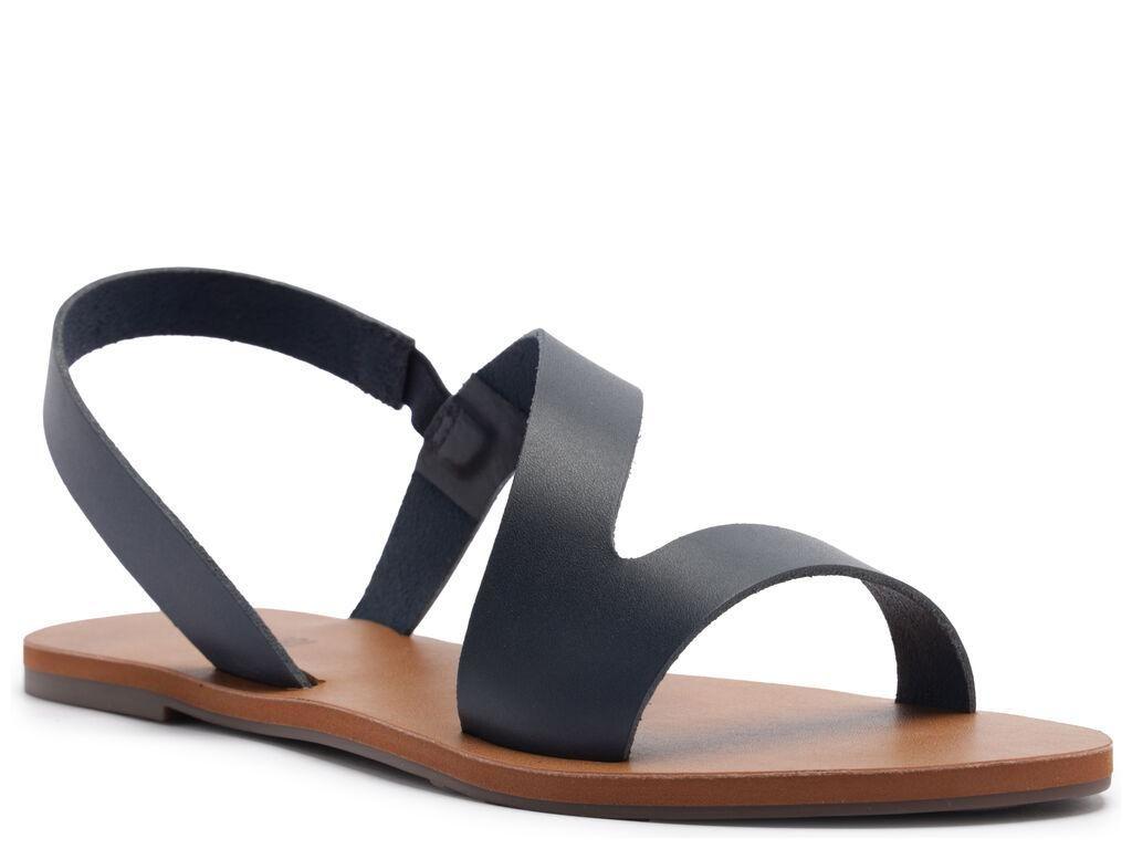 Sandalia de cuero mujer Anacapri azul Alba C3001403040033-2