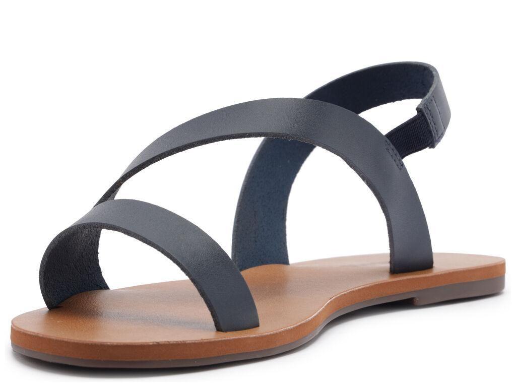 Sandalia de cuero mujer Anacapri azul Alba C3001403040033-3