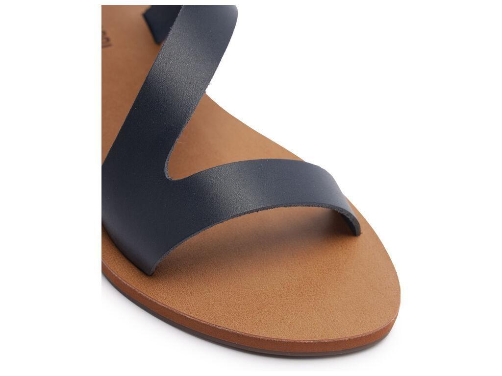 Sandalia de cuero mujer Anacapri azul Alba C3001403040033-4